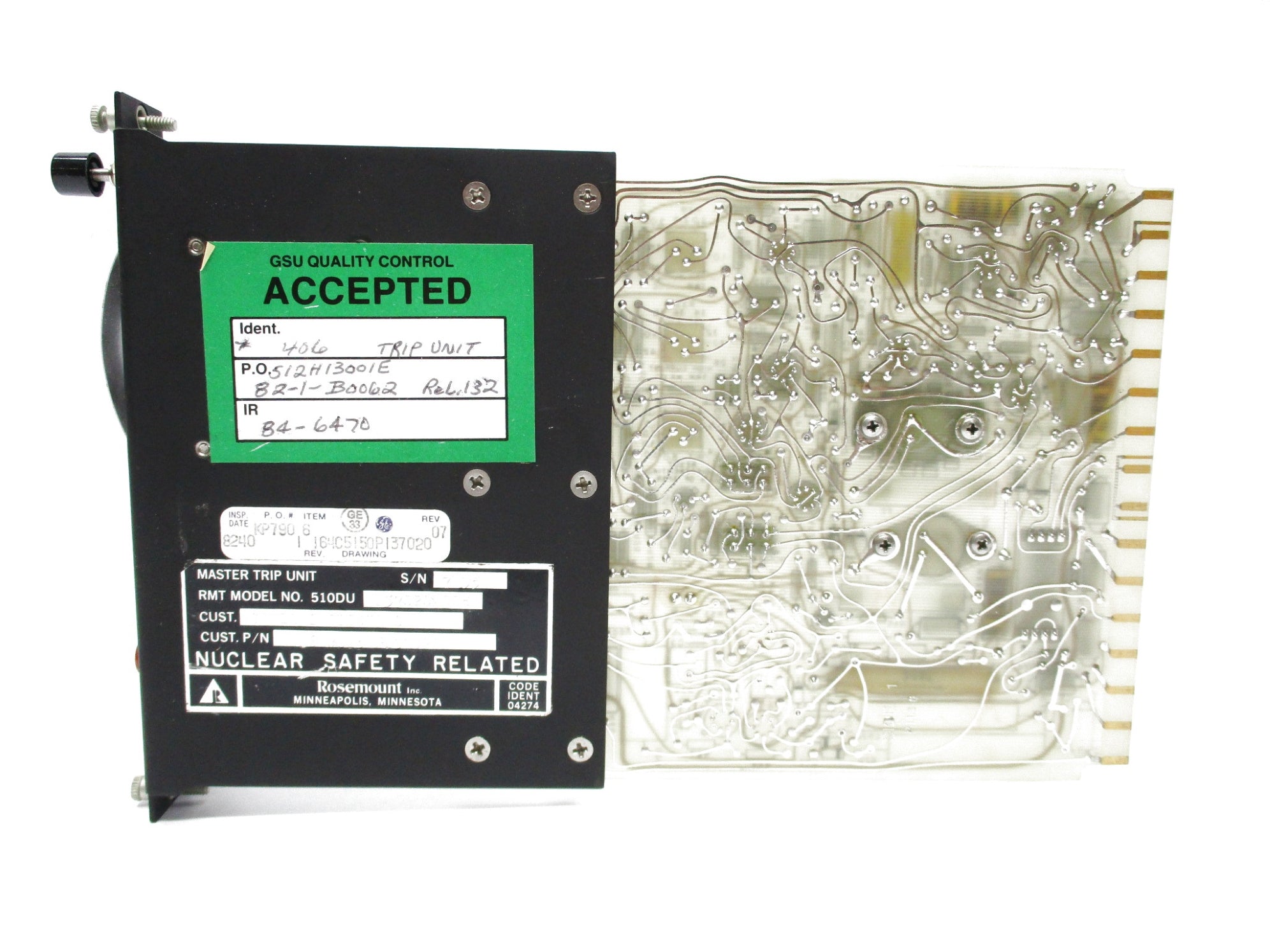ROSEMOUNT 510DU137020A005 (B) UNMP