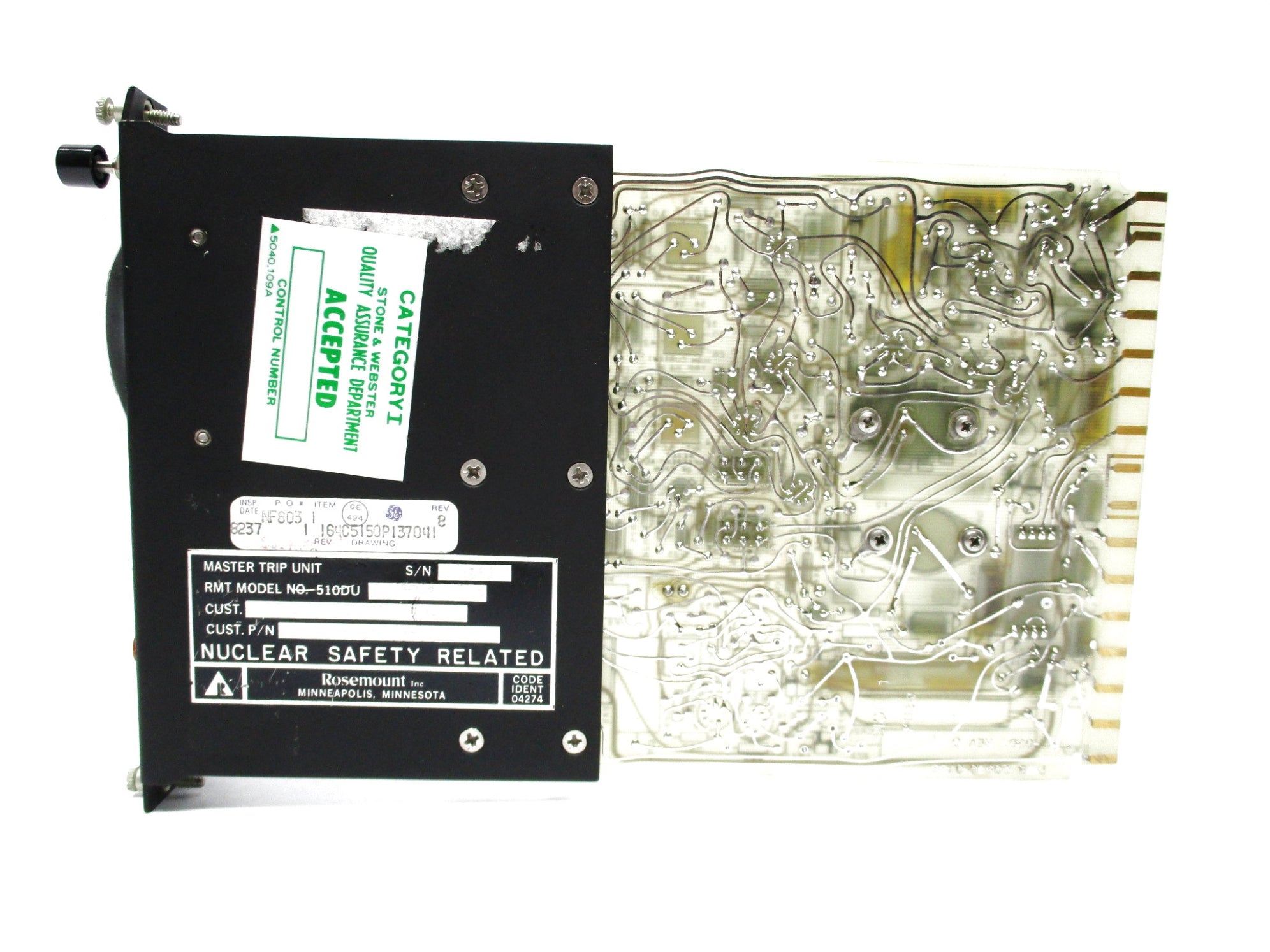 ROSEMOUNT 510DU137041A005 UNMP