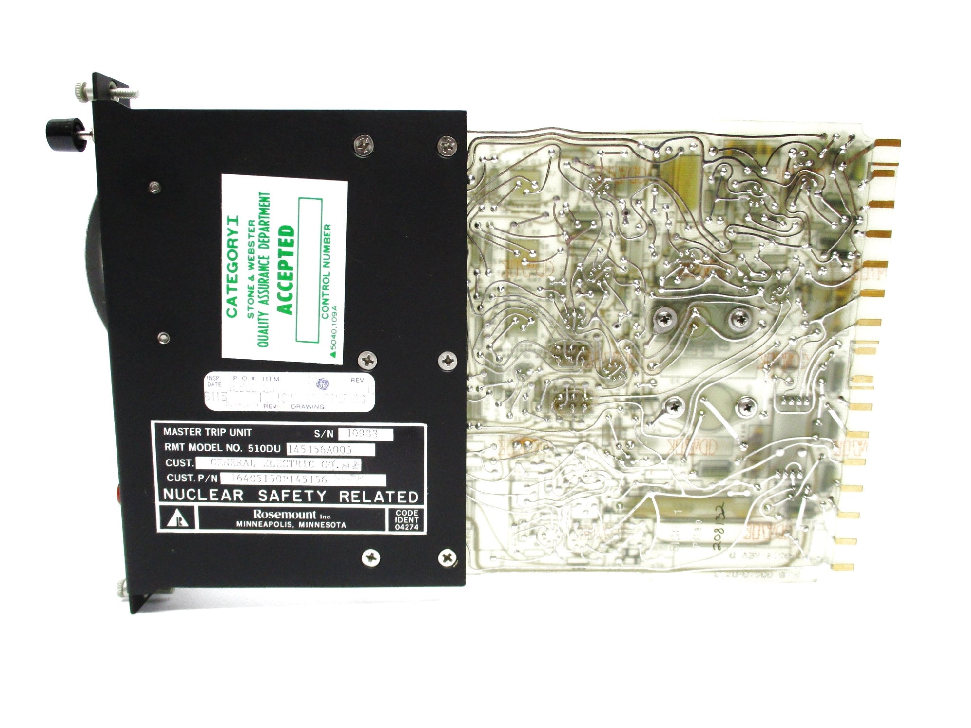ROSEMOUNT 510DU145156A005 UNMP
