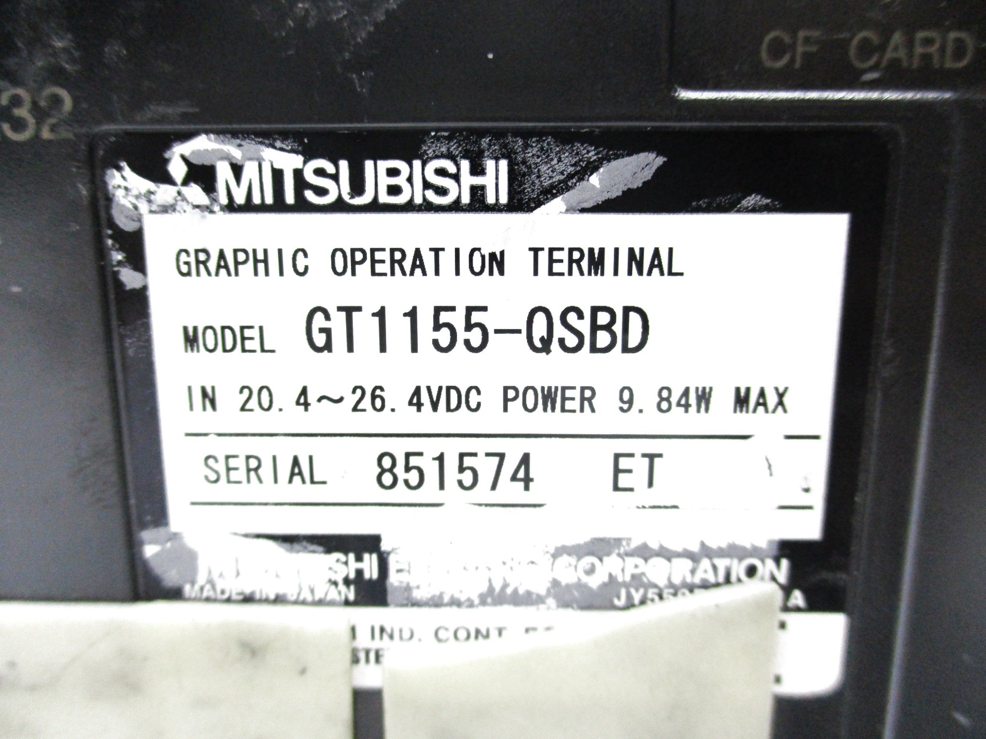 MITSUBISHI GT1155-QSBD (AS PICTURED) UNMP