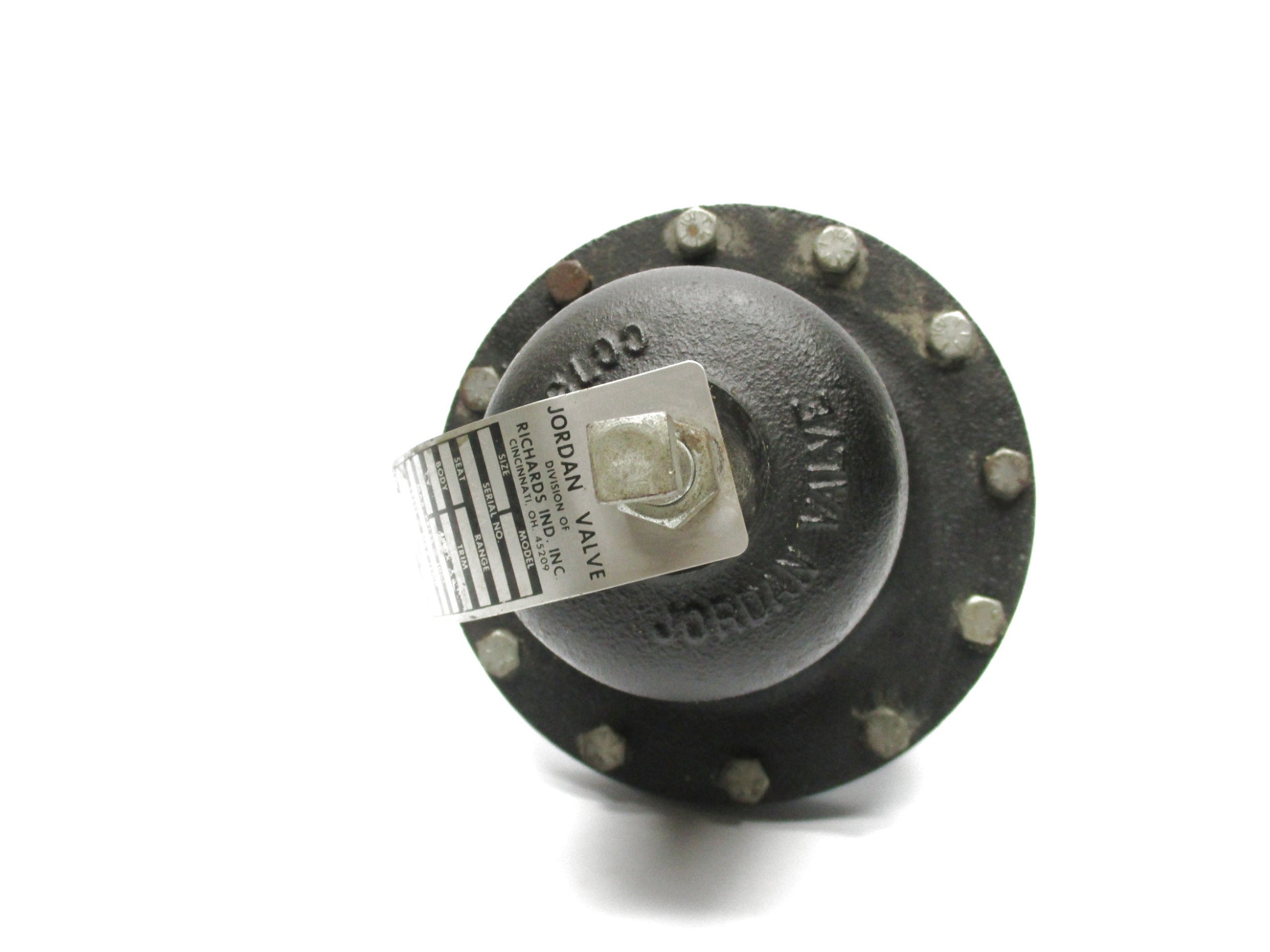 JORDAN VALVE MODEL 60 (AS PICTURED) NSNP