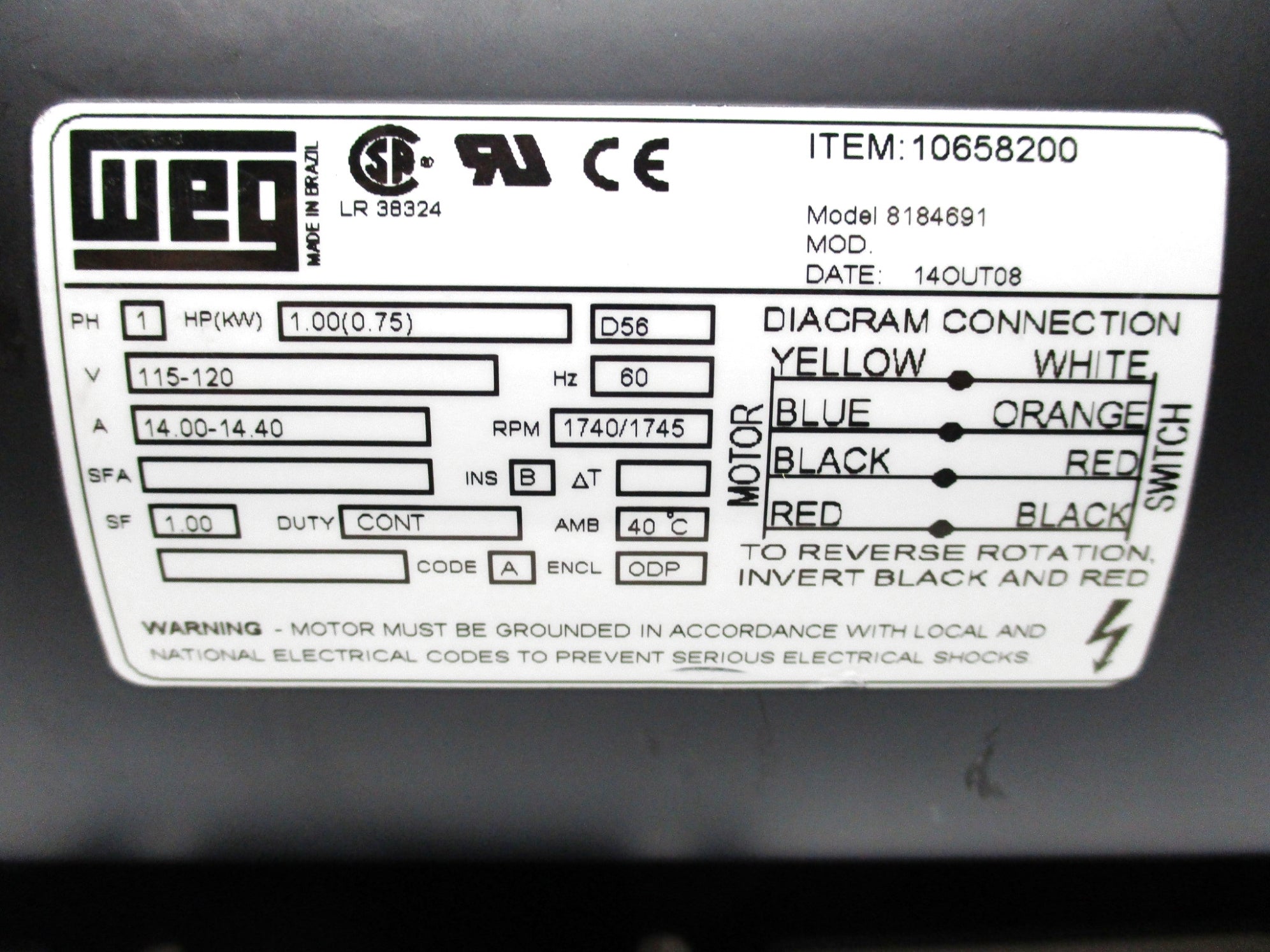 WEG 8184691 NSNP