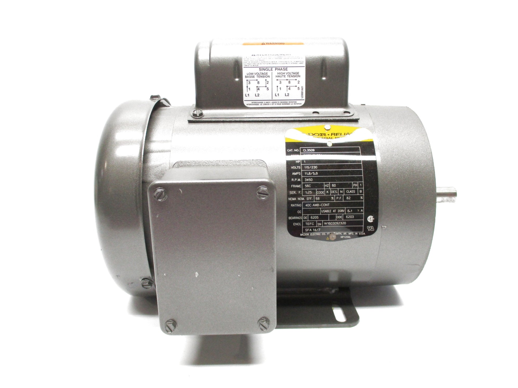 BALDOR CL3509 NSNP