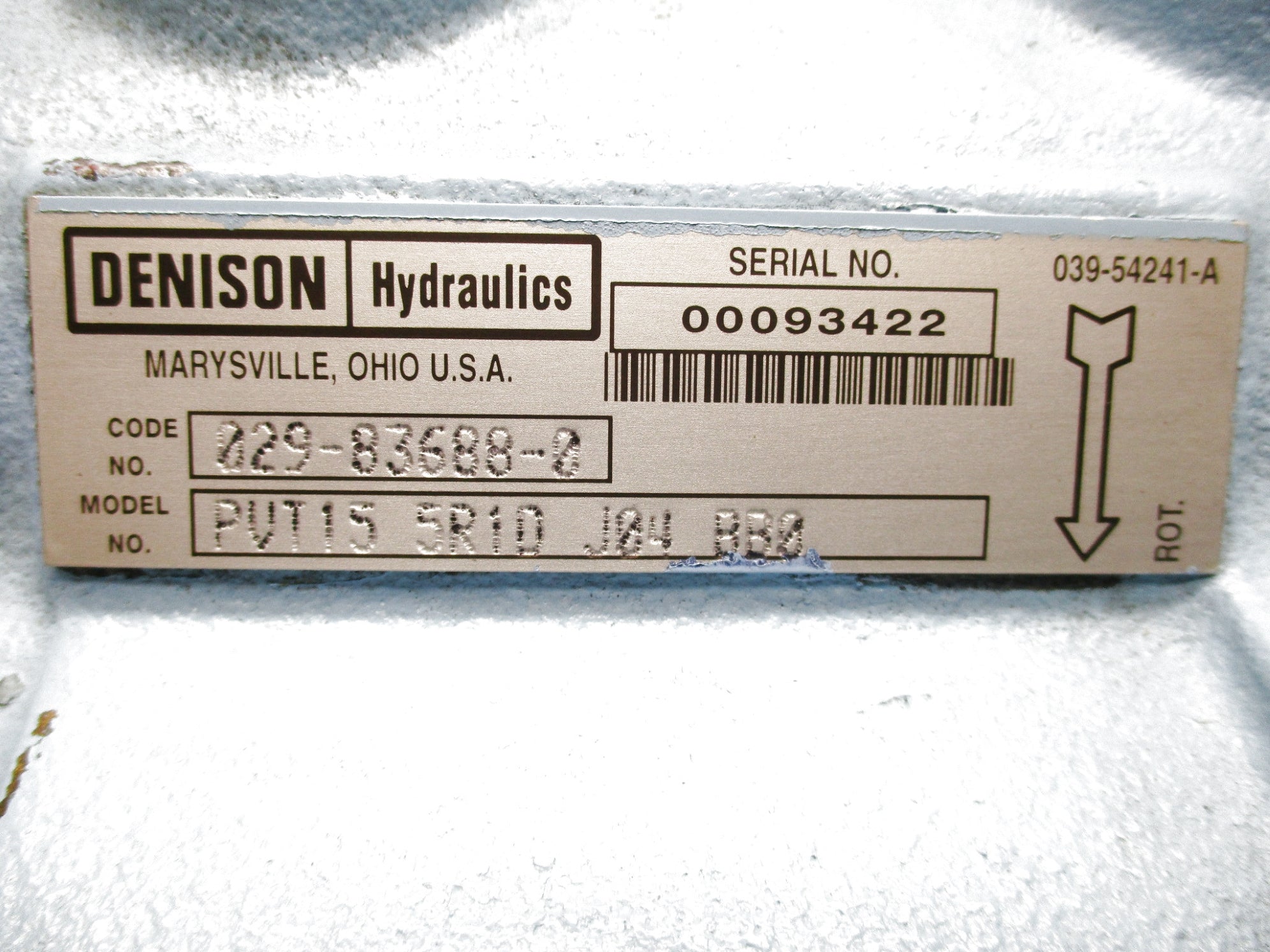 DENISON PVT15-5R10-J04-BB0 NSNP