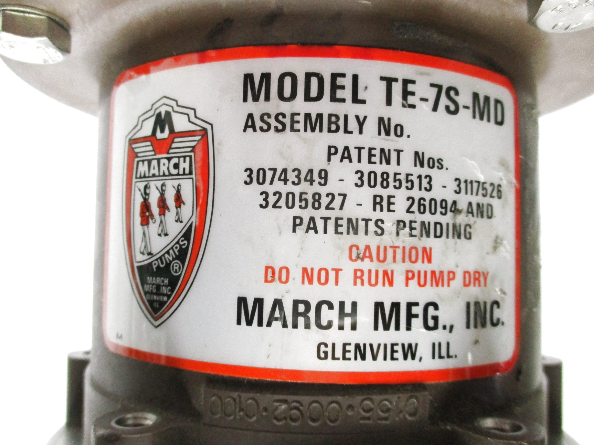 MARCH PUMPS TE-7S-MD UNMP