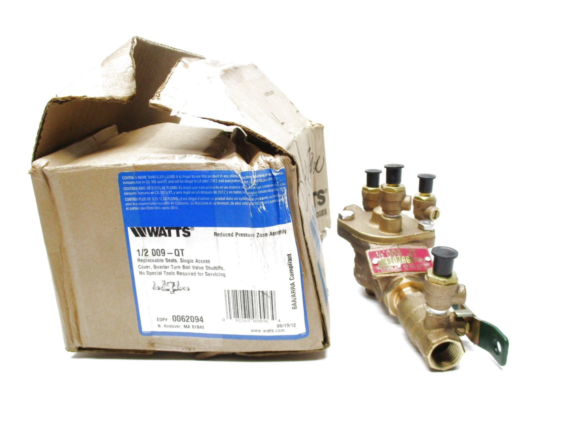 WATTS 1/2-009-QT NSMP