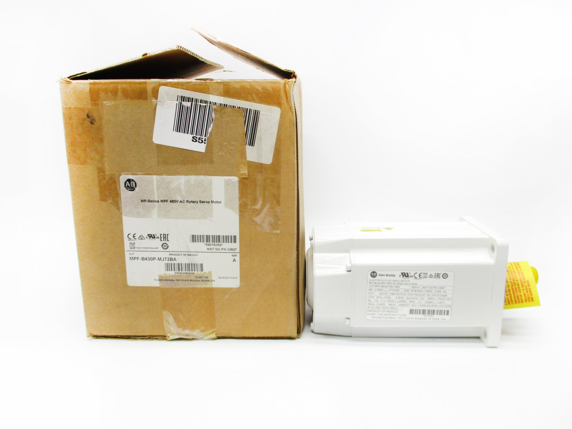 ALLEN BRADLEY MPF-B430P-MJ72BA SER. A NSMP