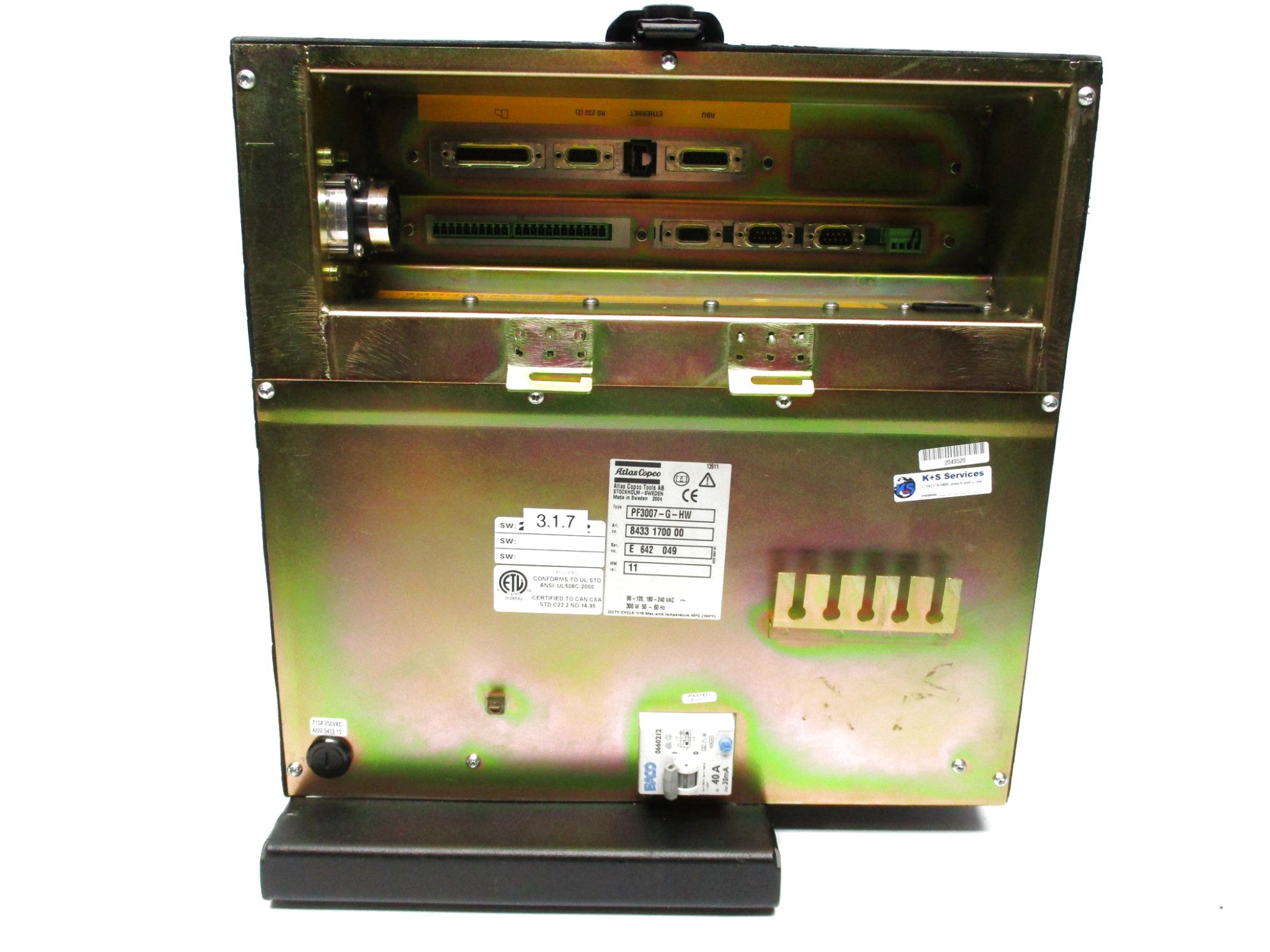 ATLAS COPCO PF3007-G-HW (AS PICTURED) NO BACK PANNEL UNMP