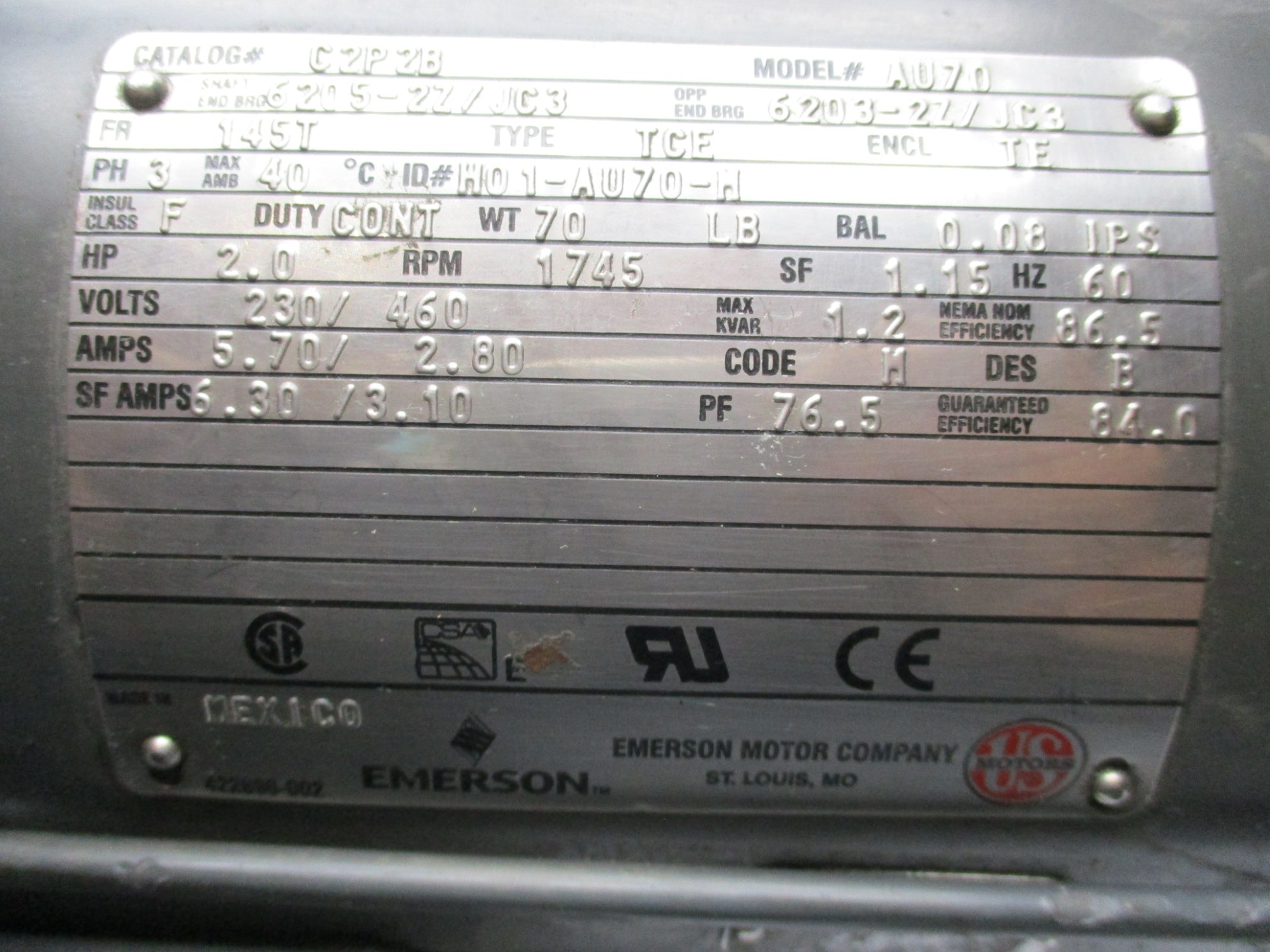 EMERSON C2P2B UNMP