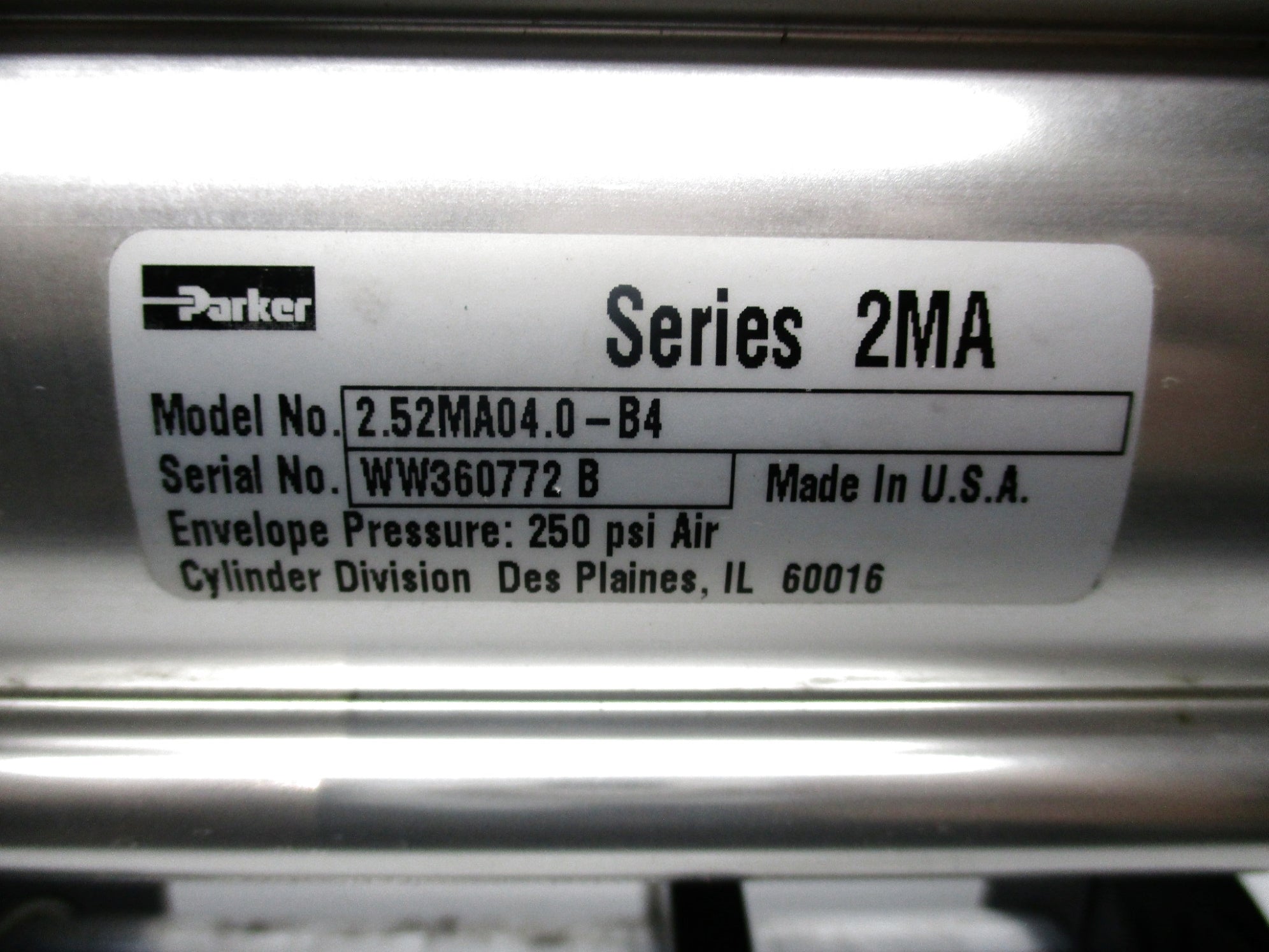 PARKER HBT25-04B4T1-B UNMP