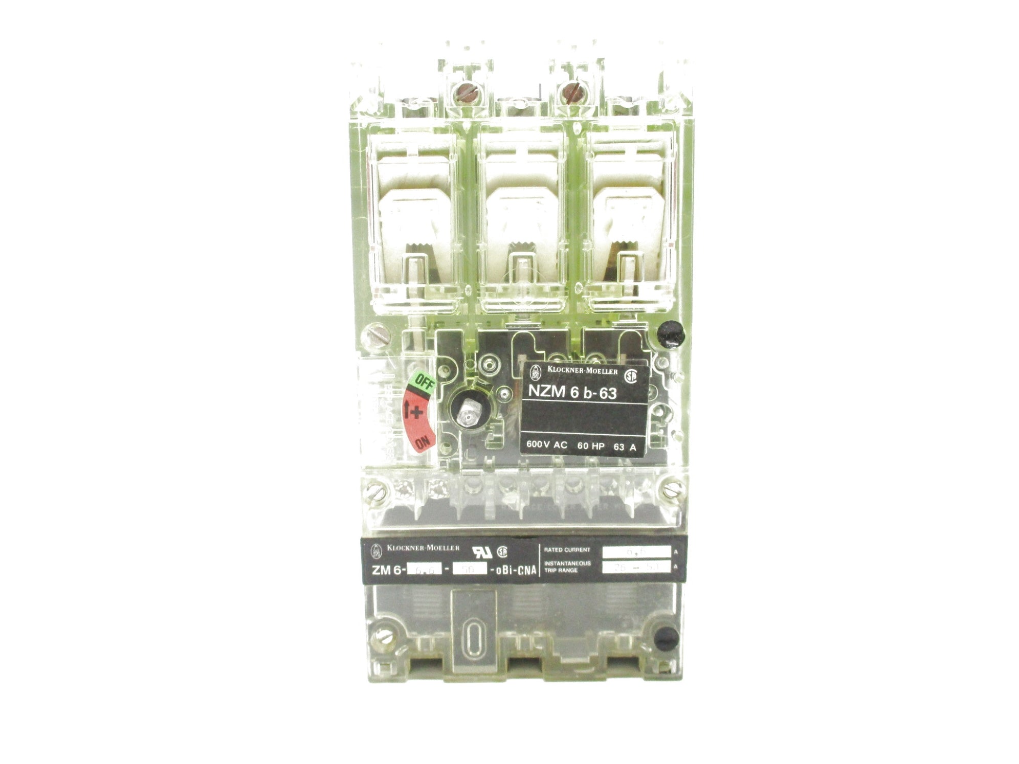 KLOCKNER-MOELLER ZM6-6.6-50-0BI-CNA NSNP