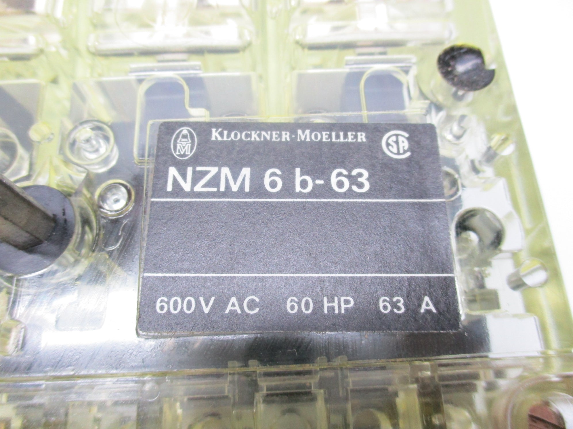 KLOCKNER-MOELLER ZM6-6.6-50-0BI-CNA NSNP