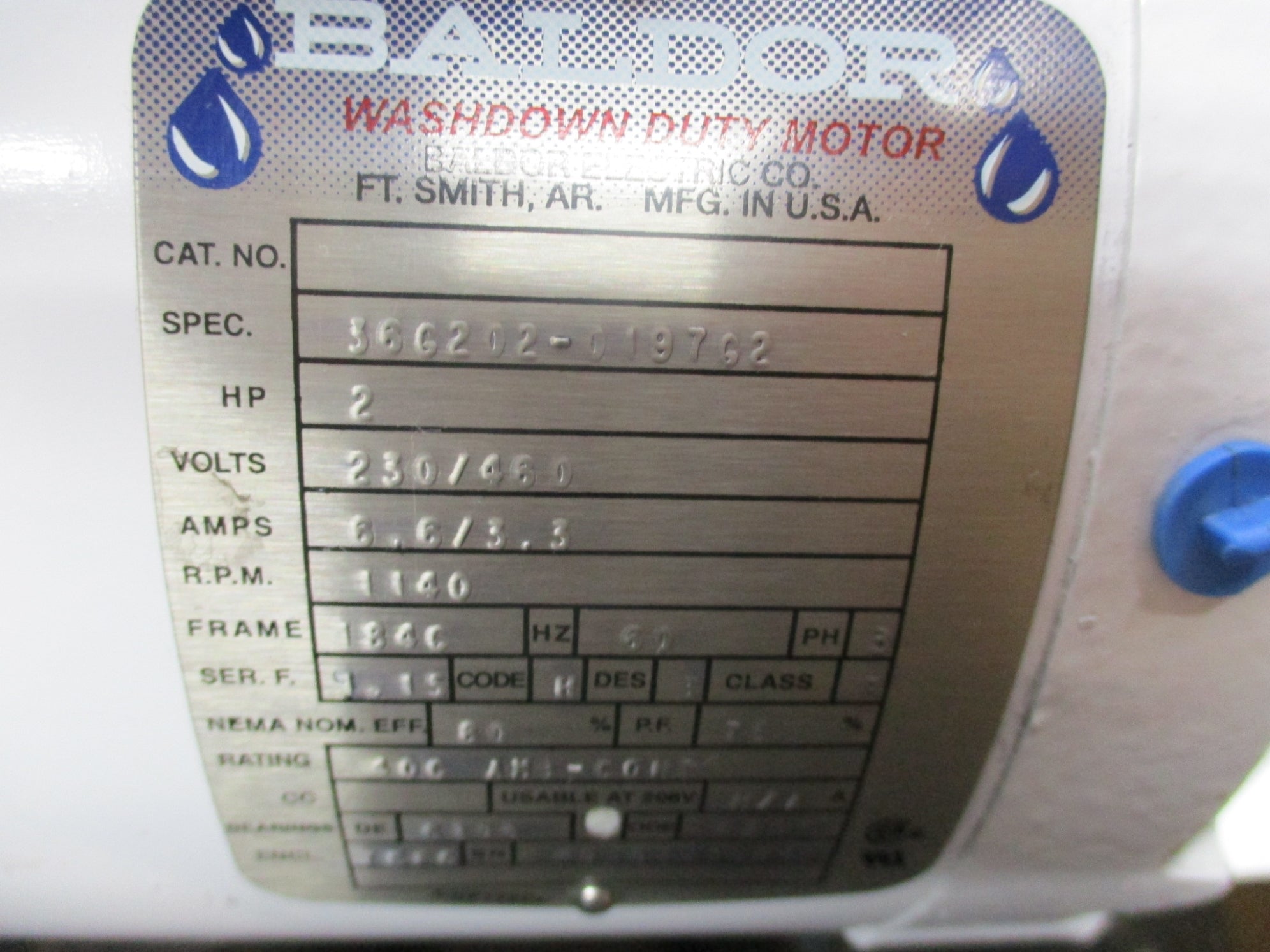 BALDOR 36G202-0197G2 UNMP