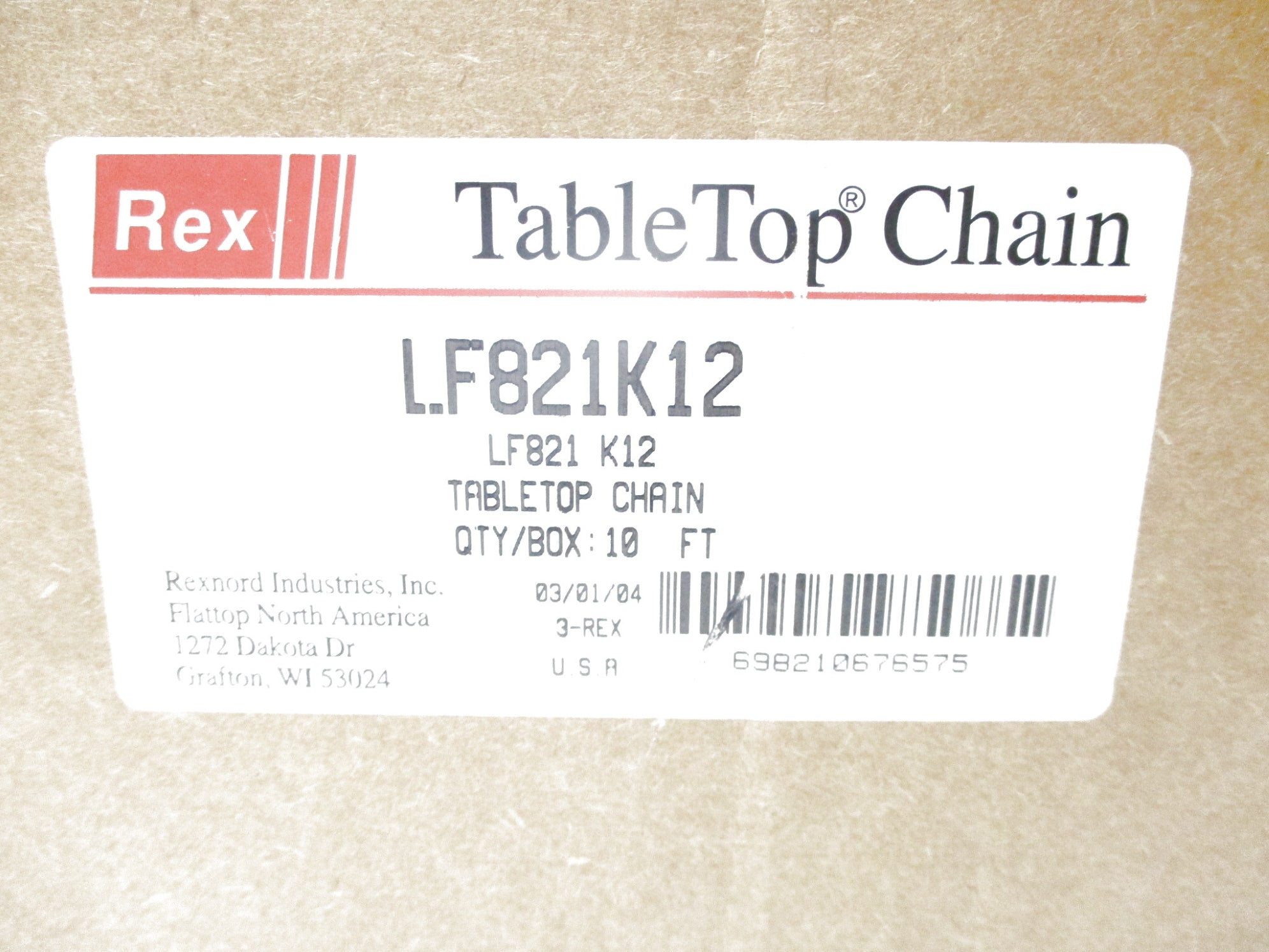 REX LF821K12 NSMP