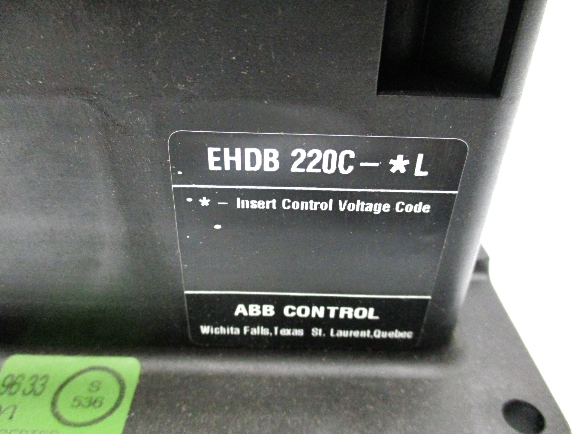 ABB EHDB220C-1L 110-120V 50/60HZ NSMP