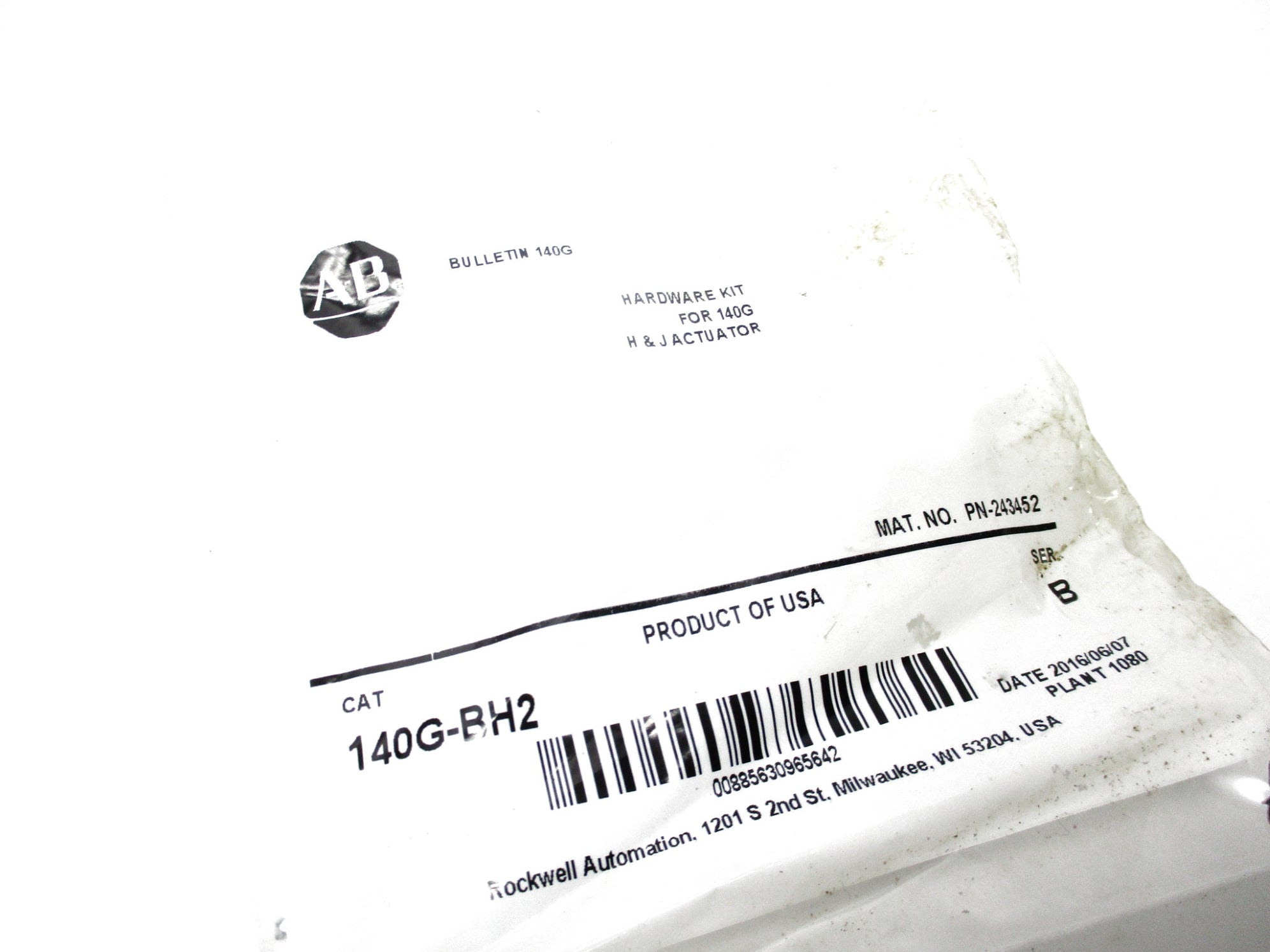 ALLEN BRADLEY 140G-H-FMX04 SER. A NSMP
