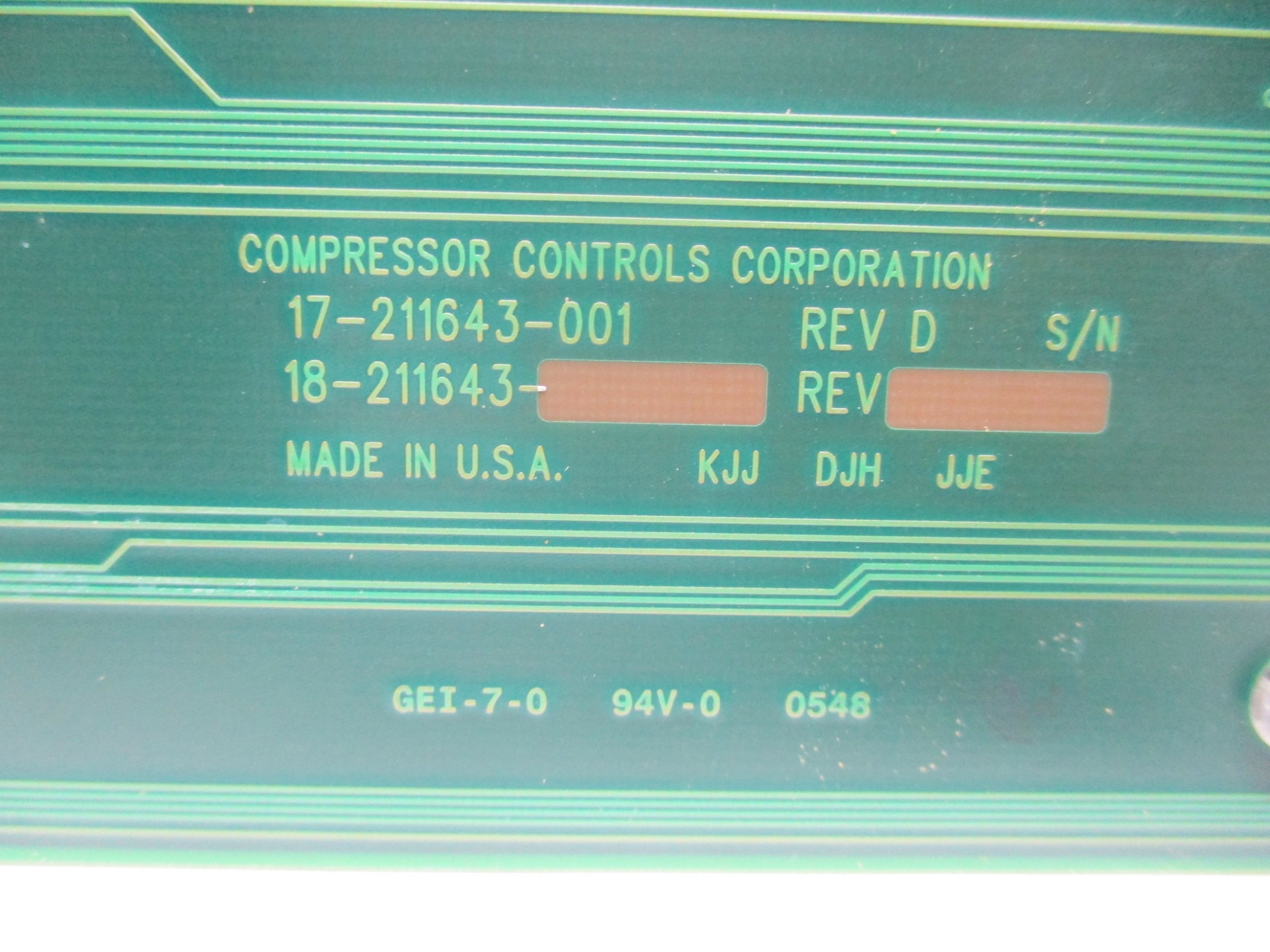 COMPRESSOR 17-211643-001 REV. D (AS PICTURED) NSNP