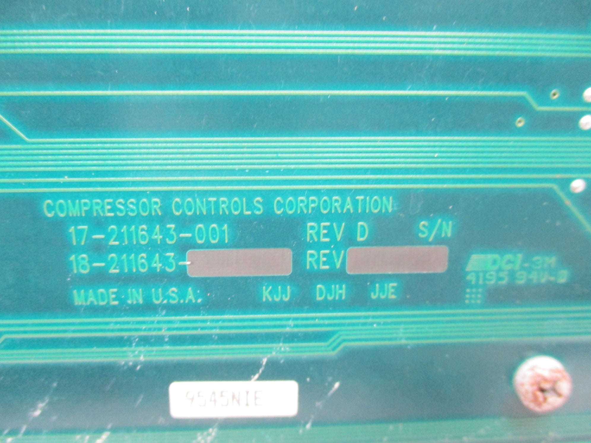 COMPRESSOR 178-211643-001 REV. D NSNP