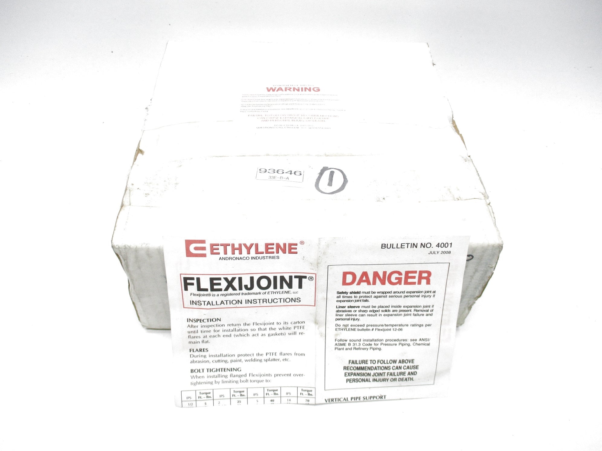 ETHYLENE FLEXIJOINT NSMP