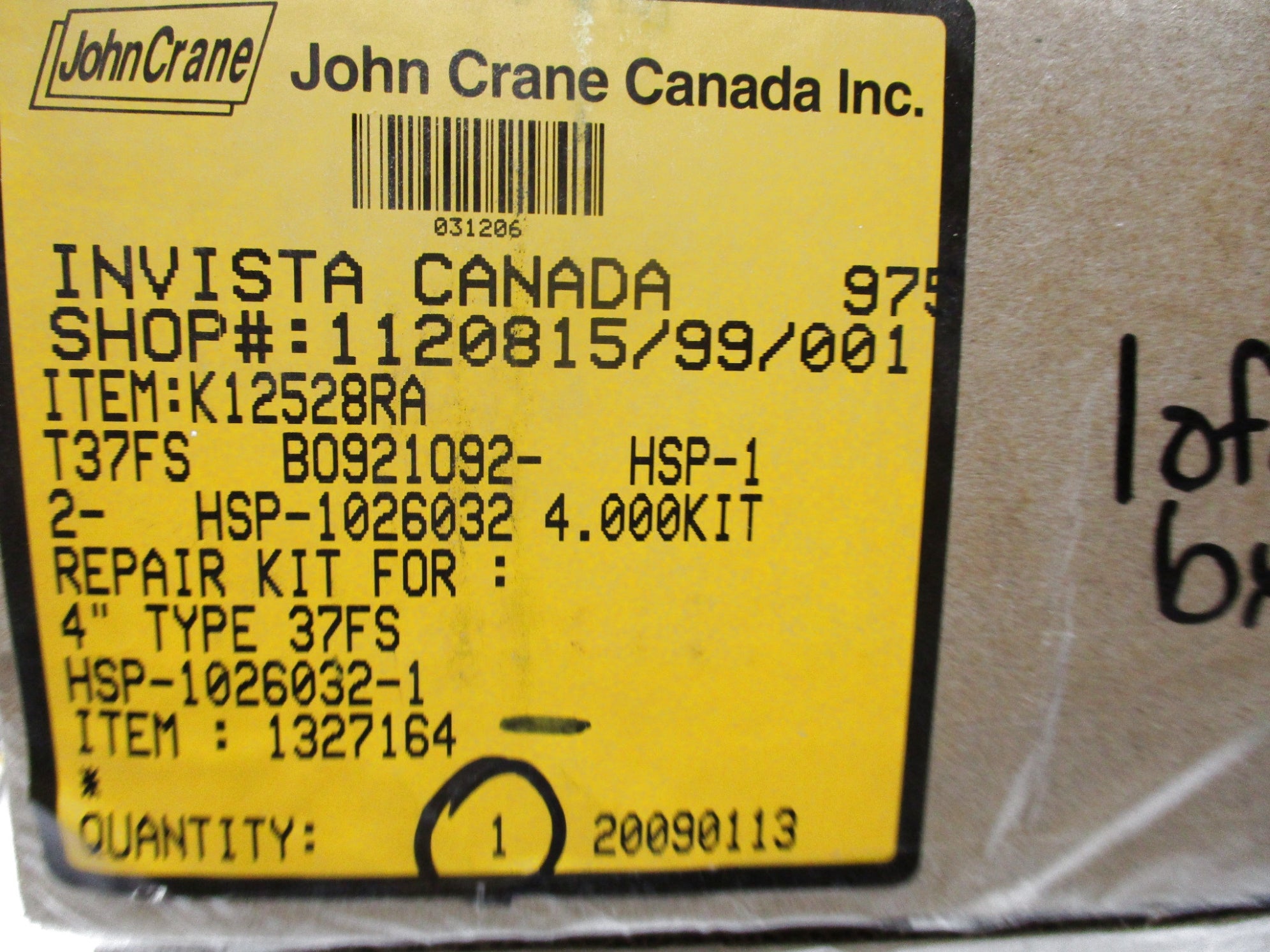 JOHN CRANE 1327164 NSMP