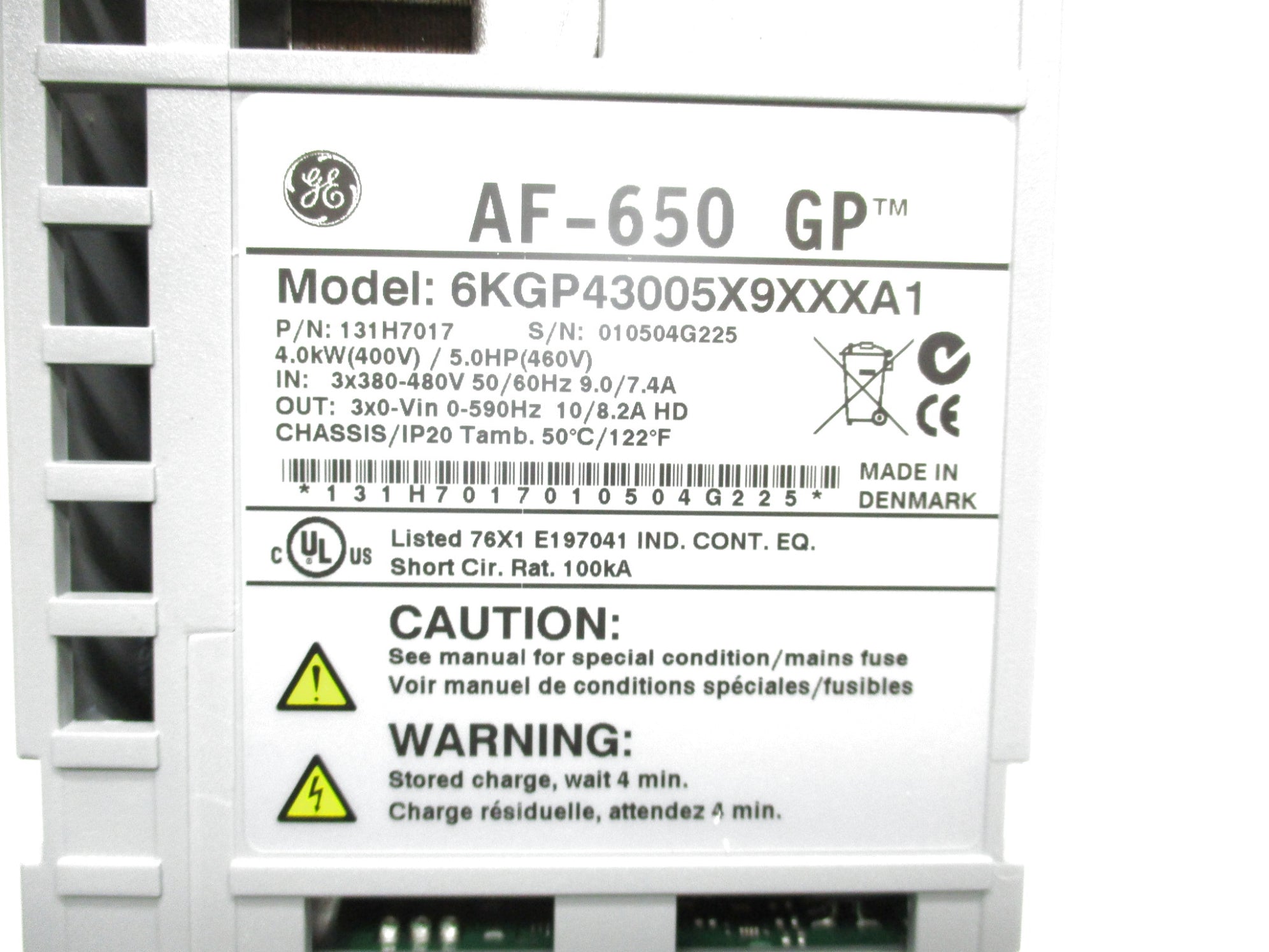 GENERAL ELECTRIC AF-650GP NSMP