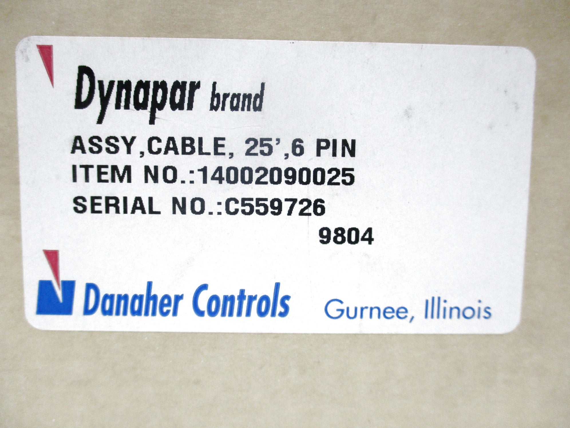 DYNAPAR 14002090025 NSMP