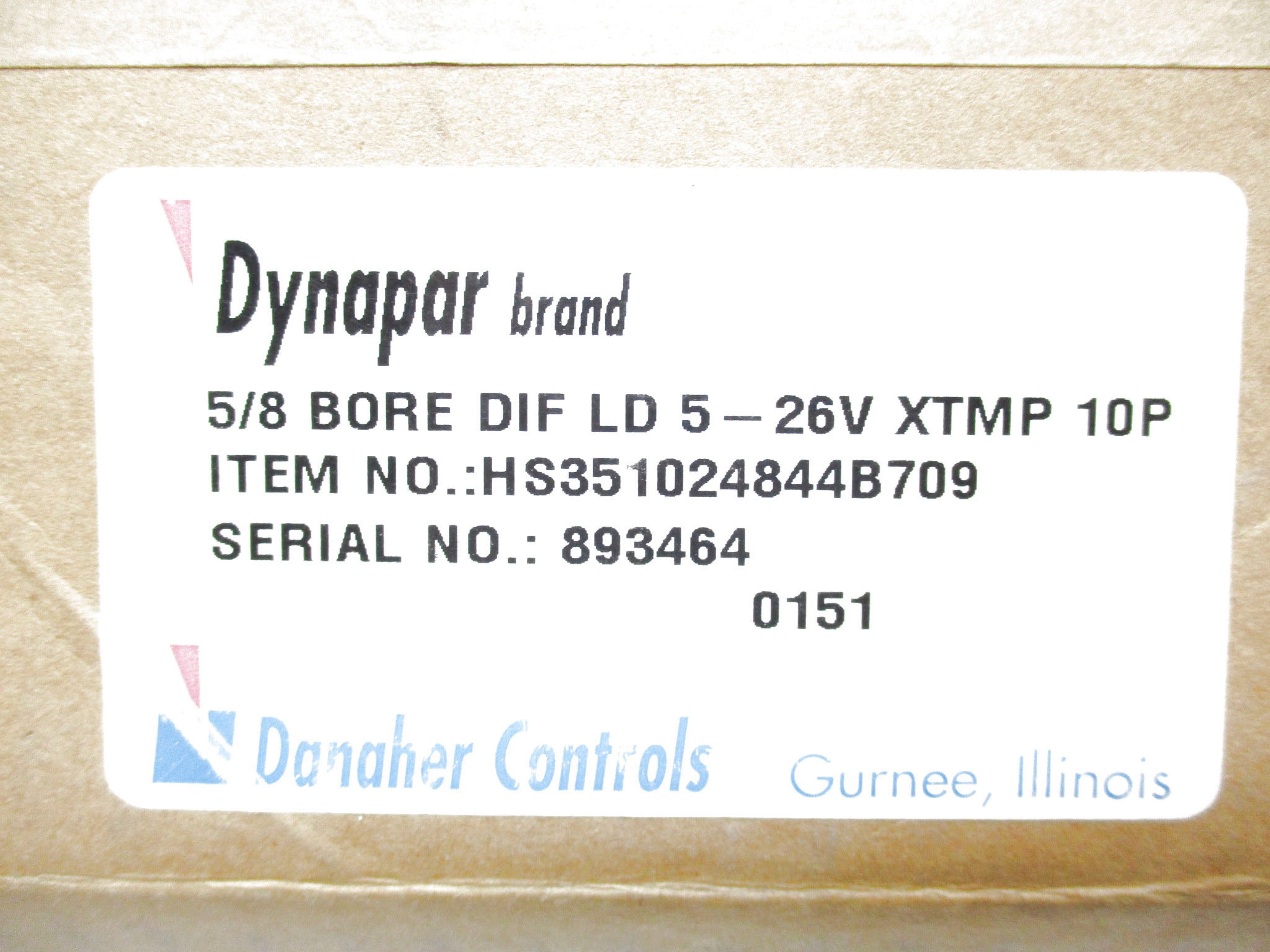 DYNAPAR HS351024844B709 NSMP