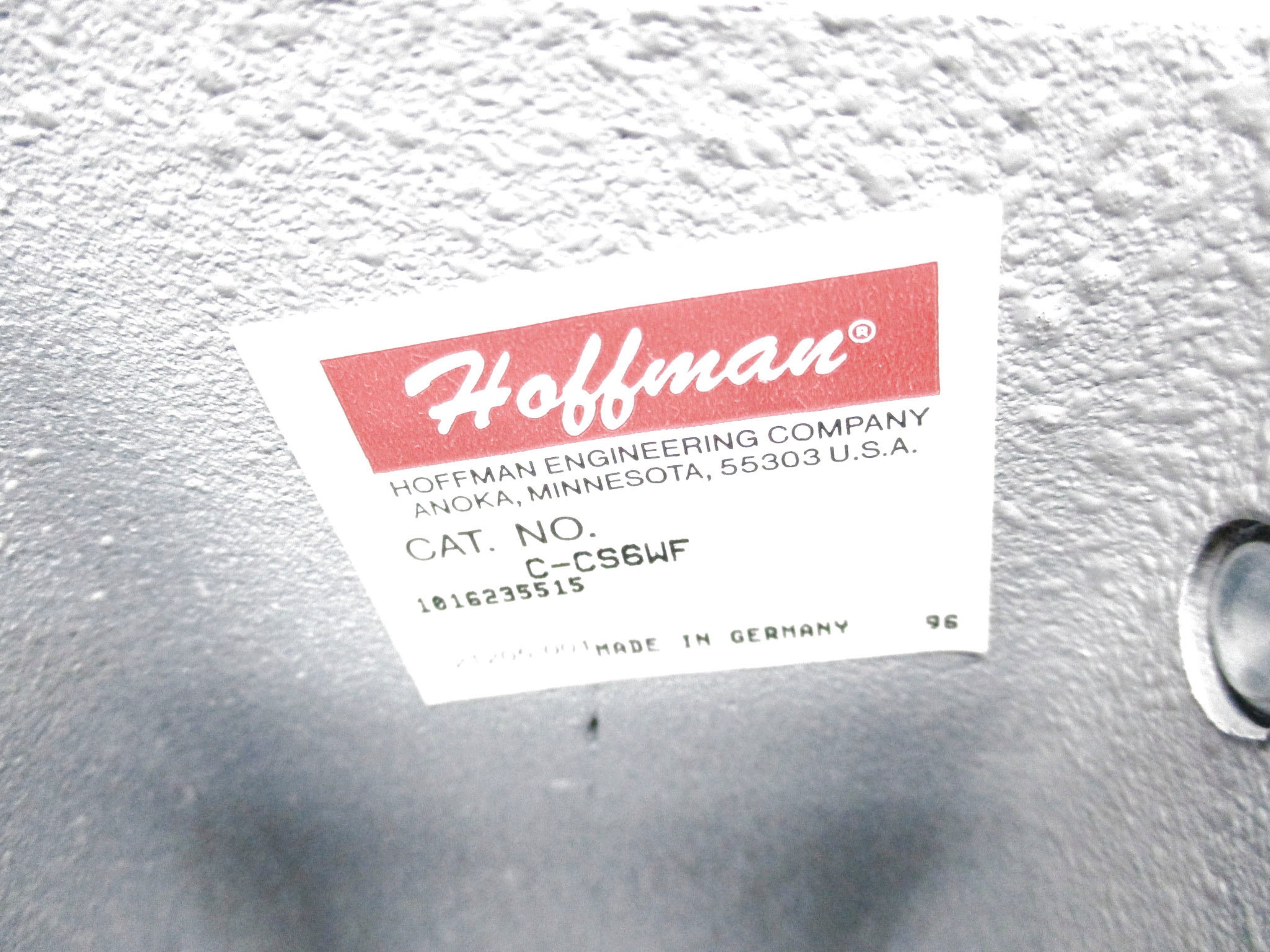 HOFFMAN C-CS6WF NSMP