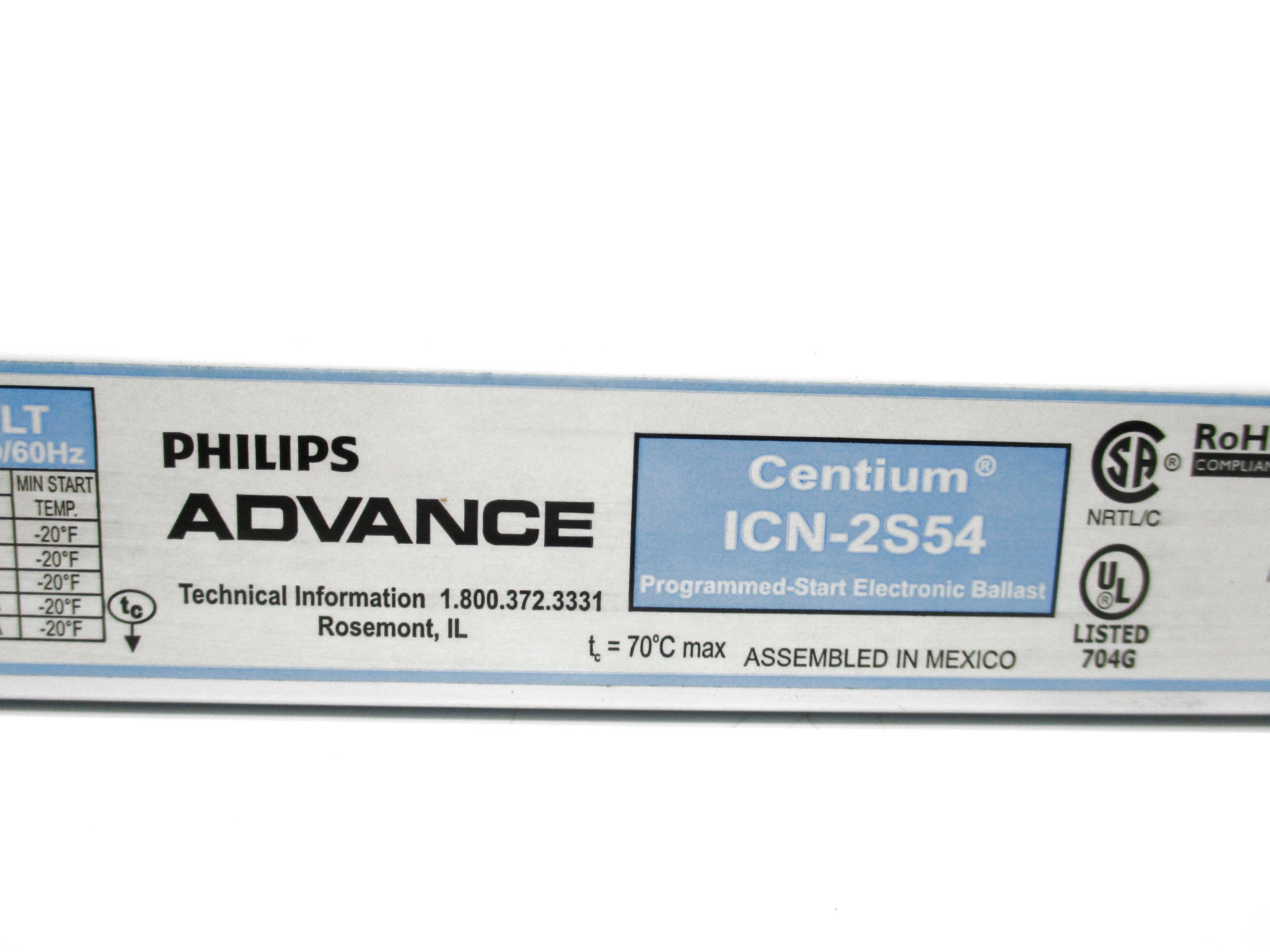ADVANCE ICN-2S54 NSNP
