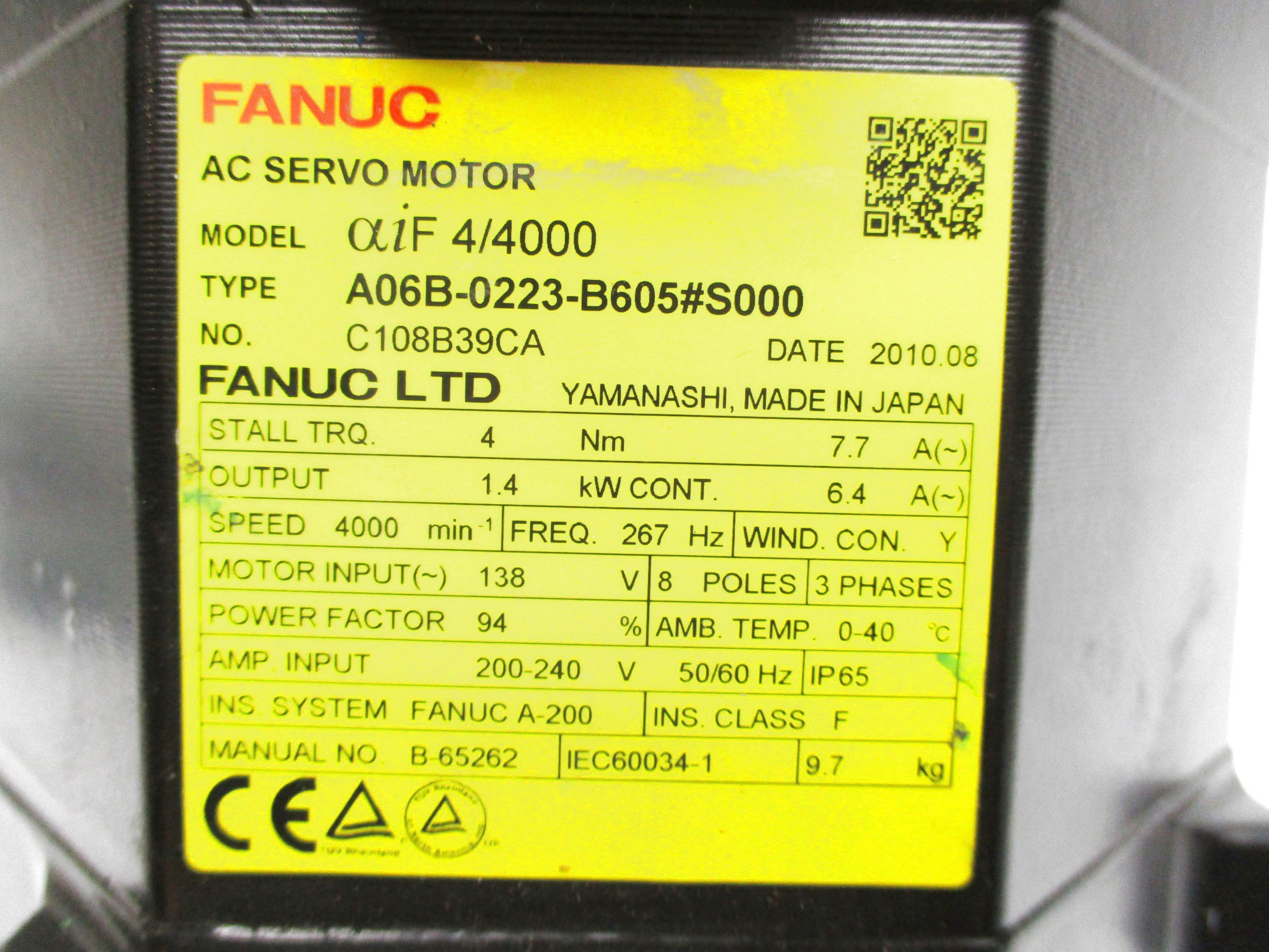 FANUC A06B-0223-B605#S000 NSNP