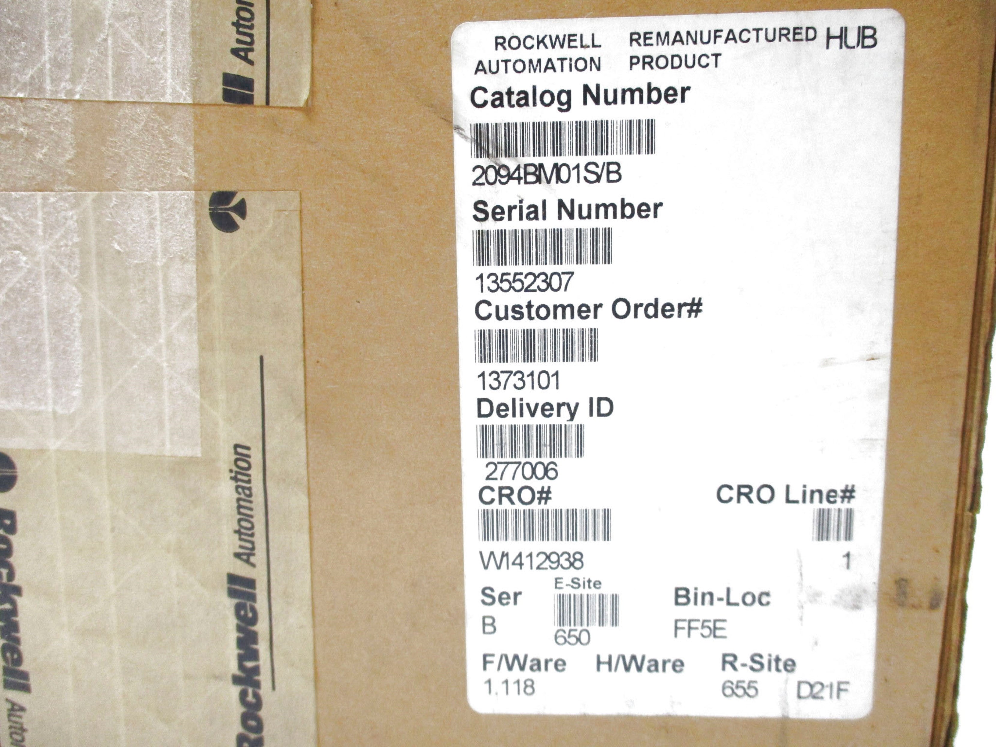 ALLEN BRADLEY 2094-BM01-S SER. B REMAN