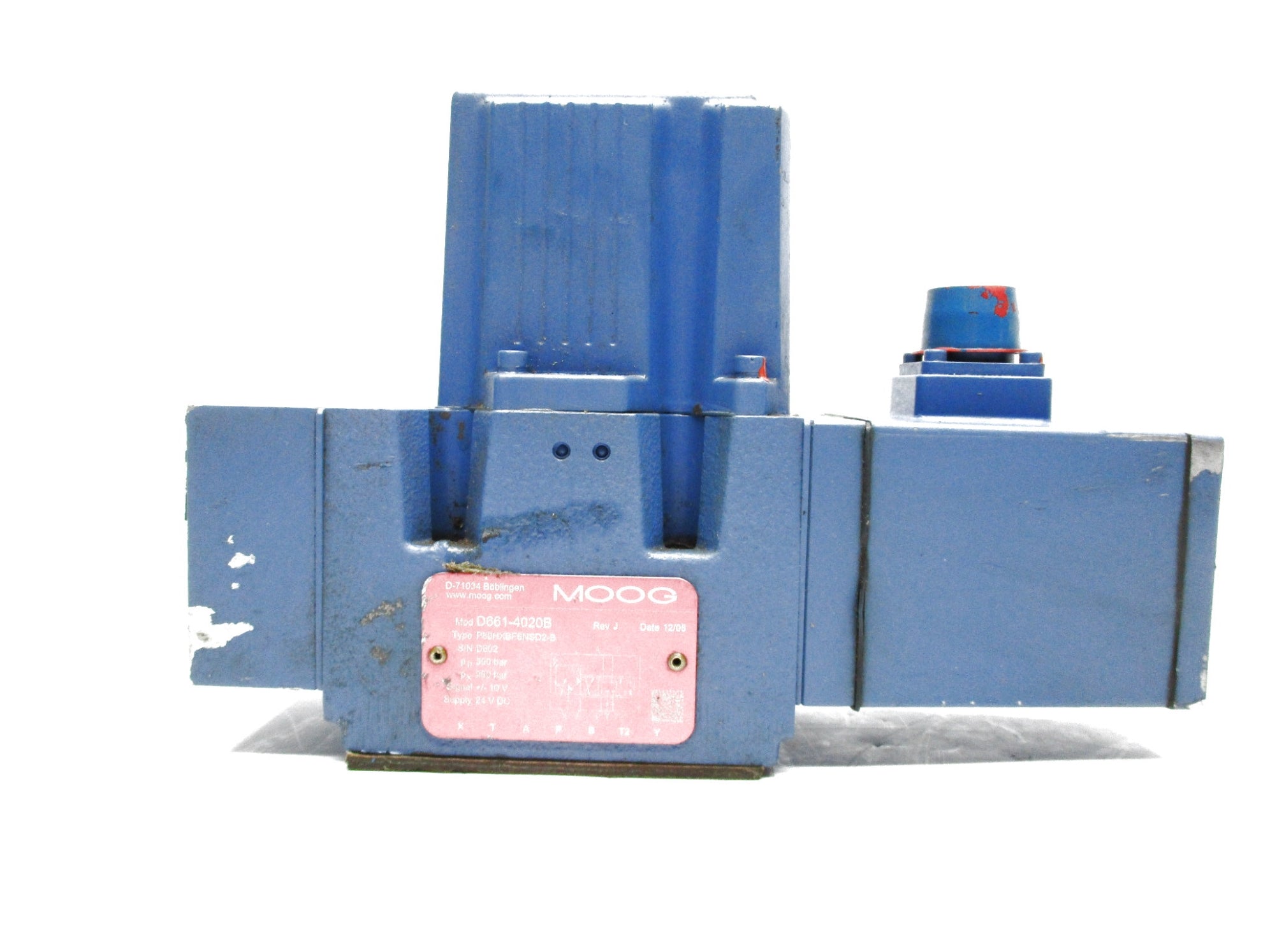 MOOG D661-4020B UNMP