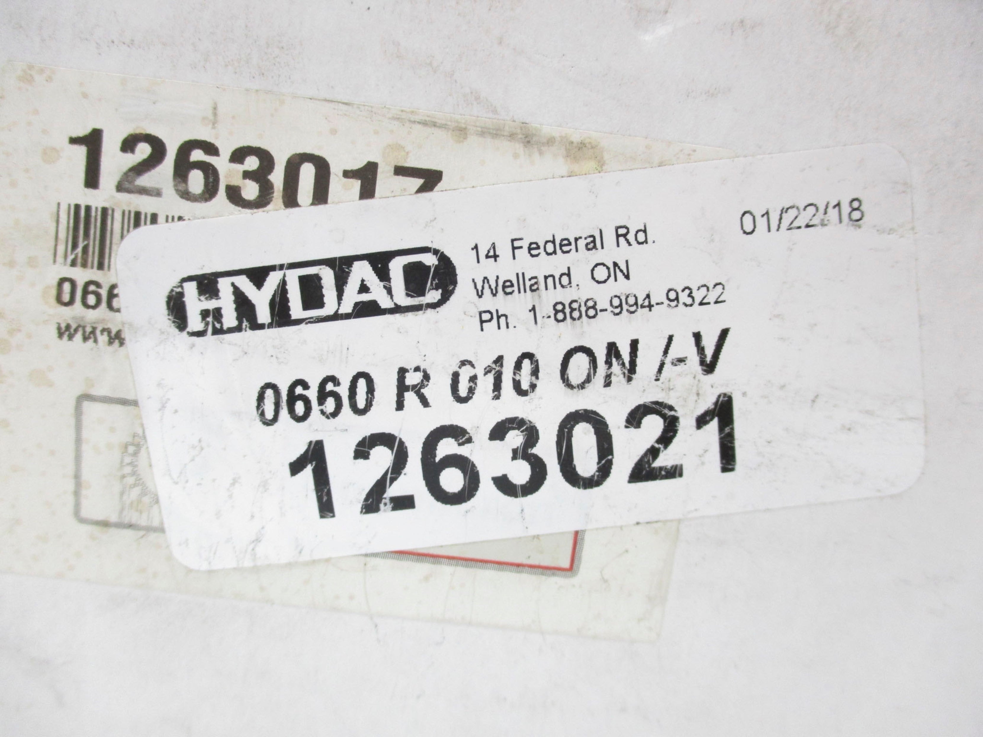 HYDAC 0660R010ON/-V NSMP