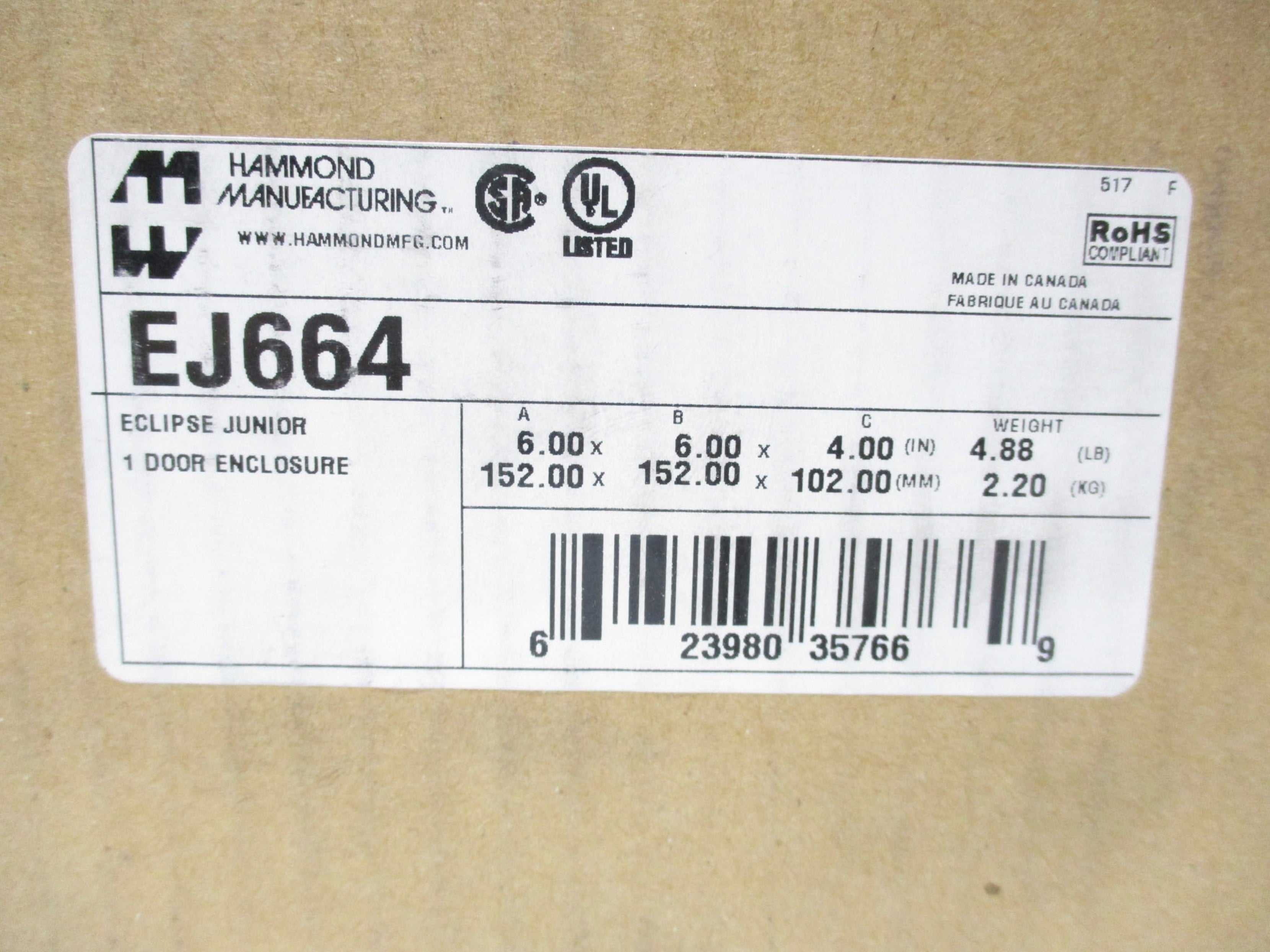 HAMMOND EJ664 NSMP