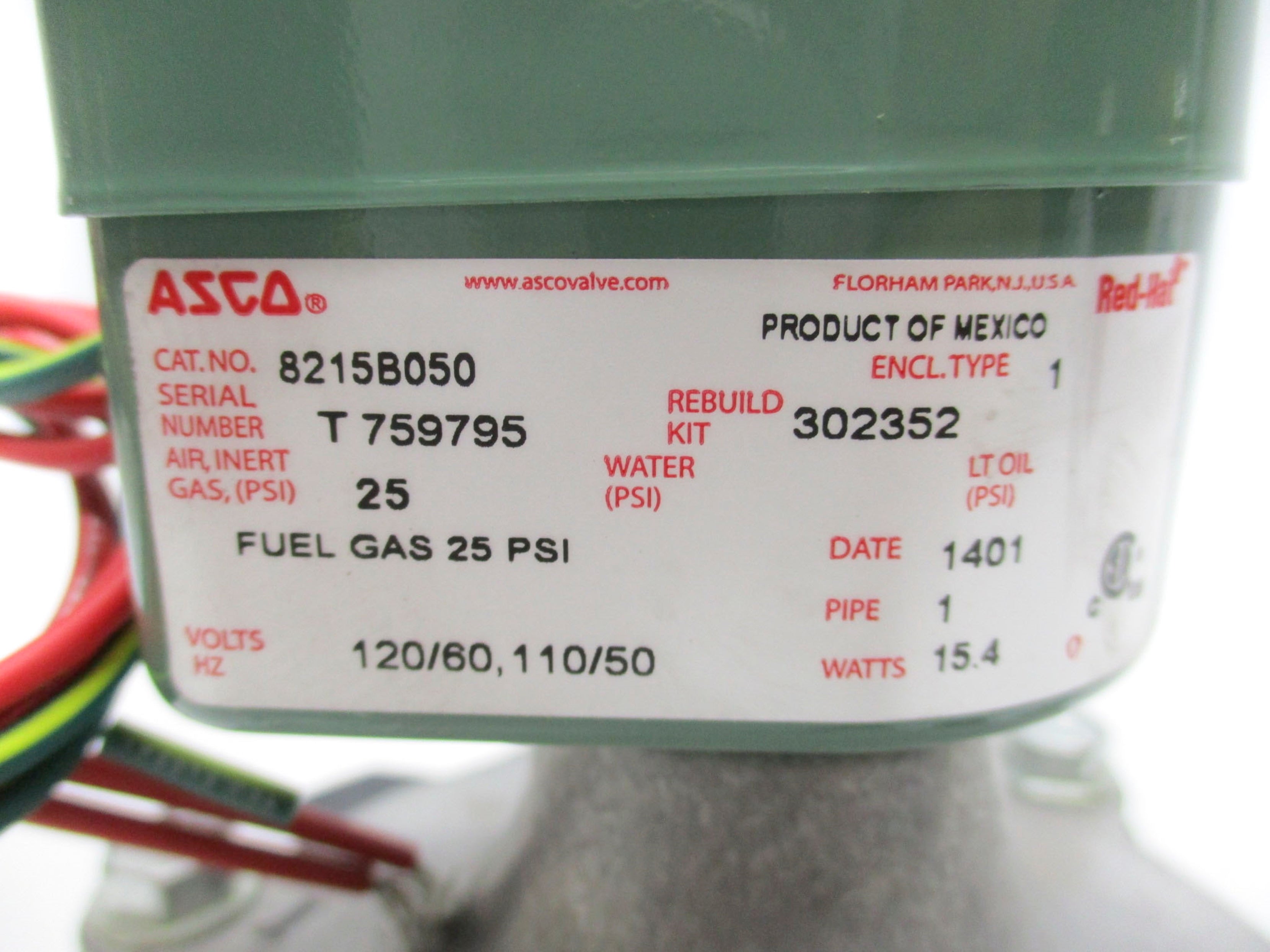ASCO 8215B050 NSNP
