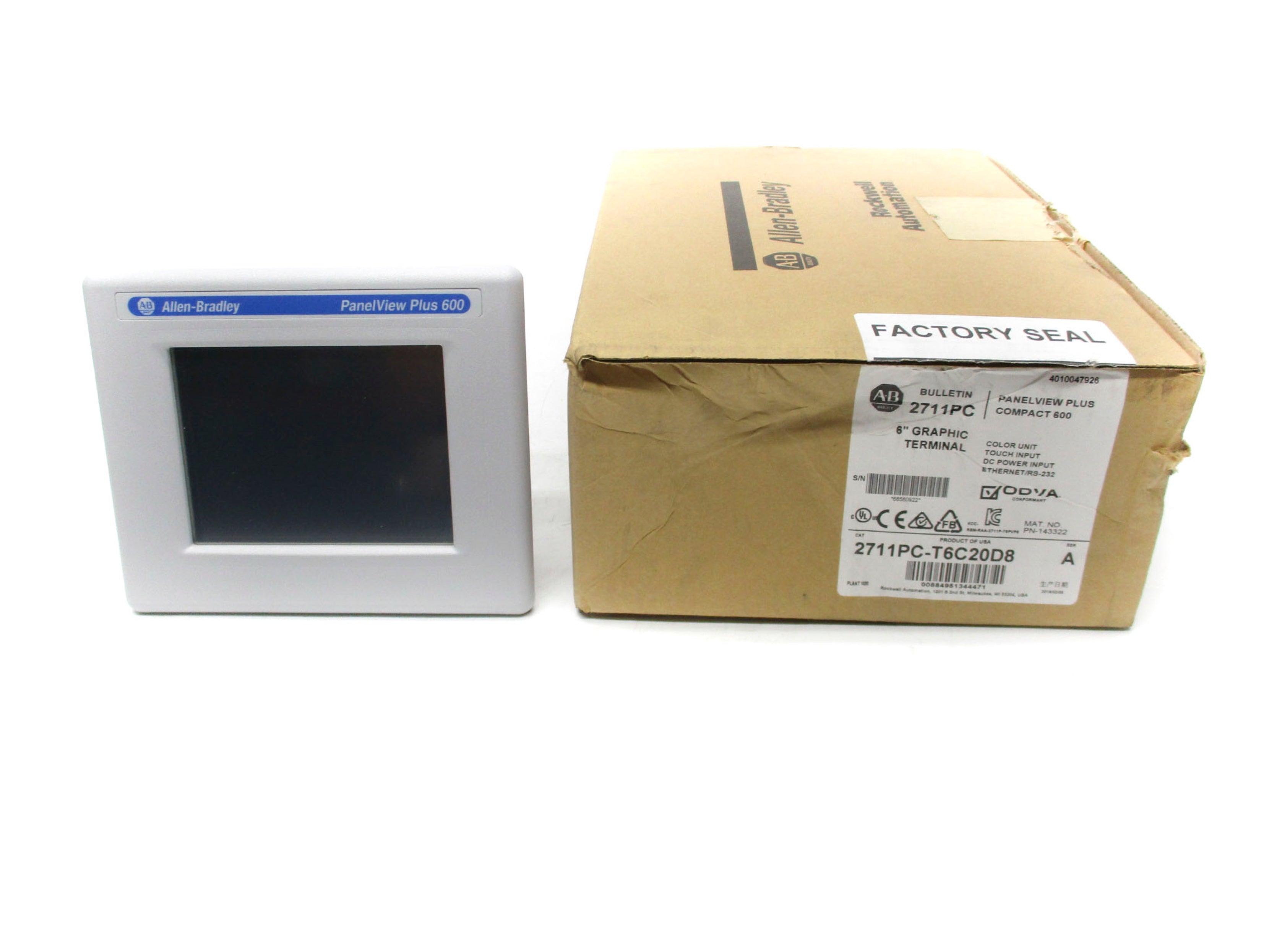 INDUSTRIAL SPARE PART 2711PC-T3C20D8 SER. A 6" NSMP