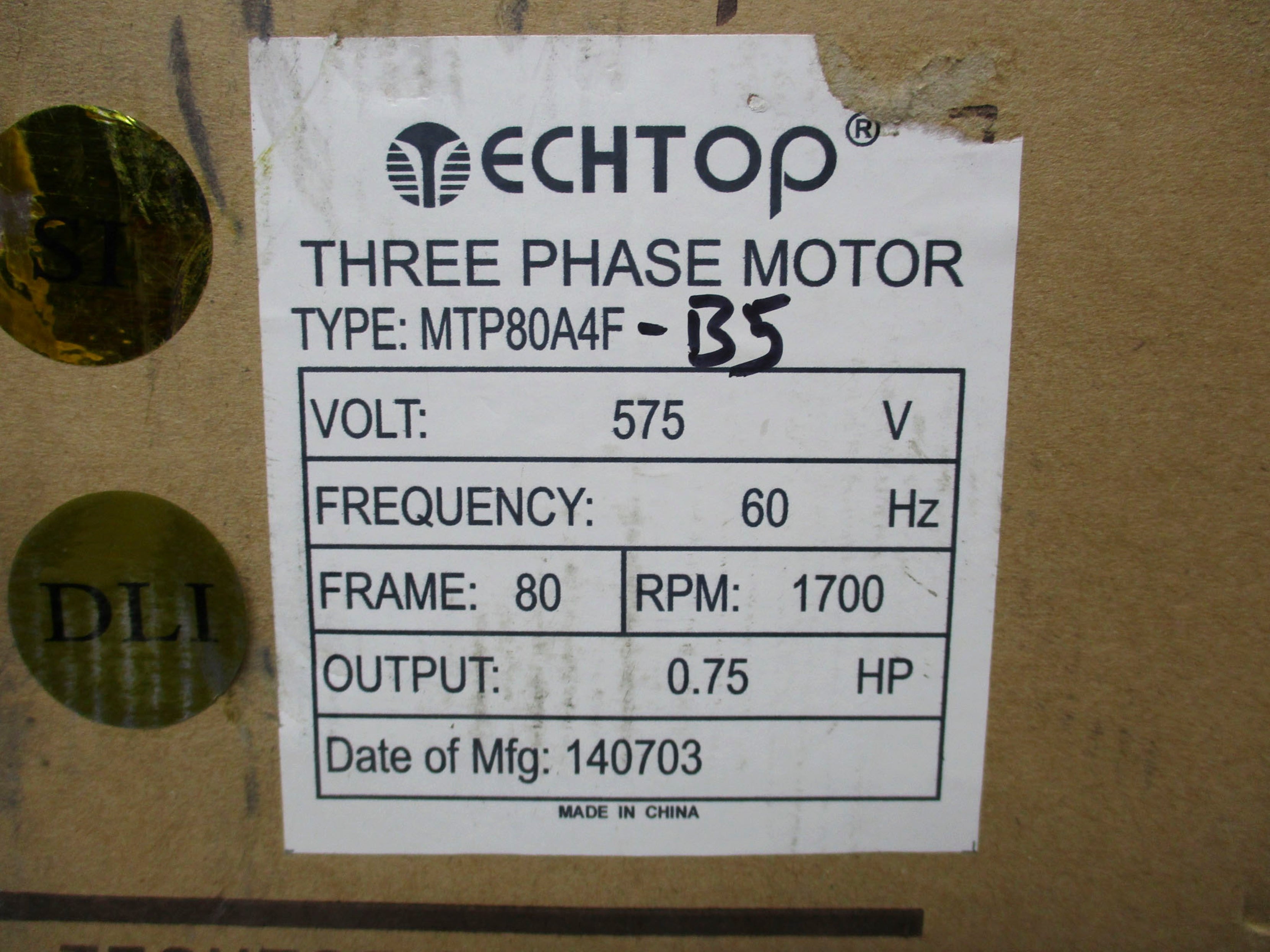 TECHTOP MTP80A4F-B5 NSMP