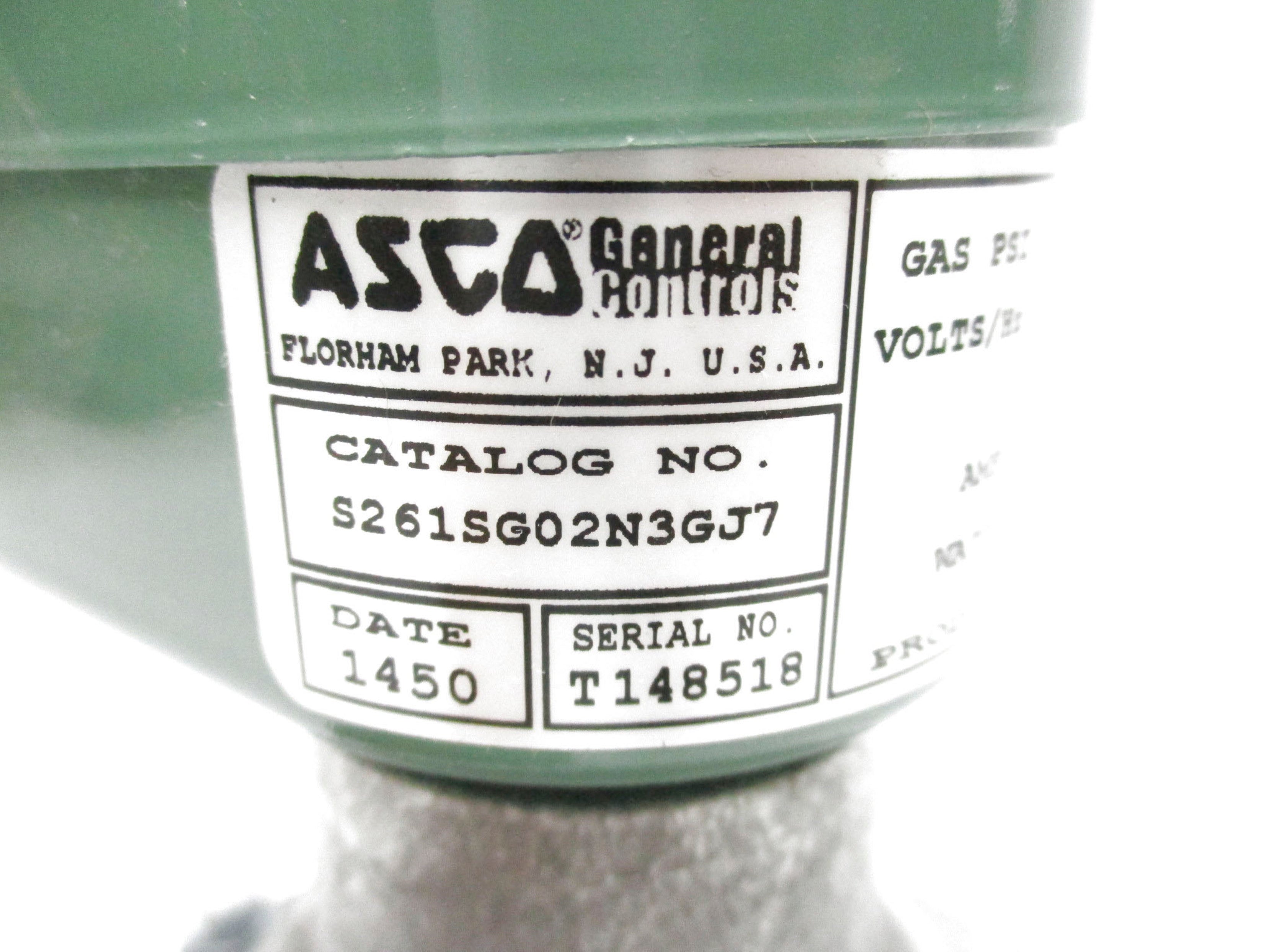 ASCO S261SG02N3GJ7 NSMP
