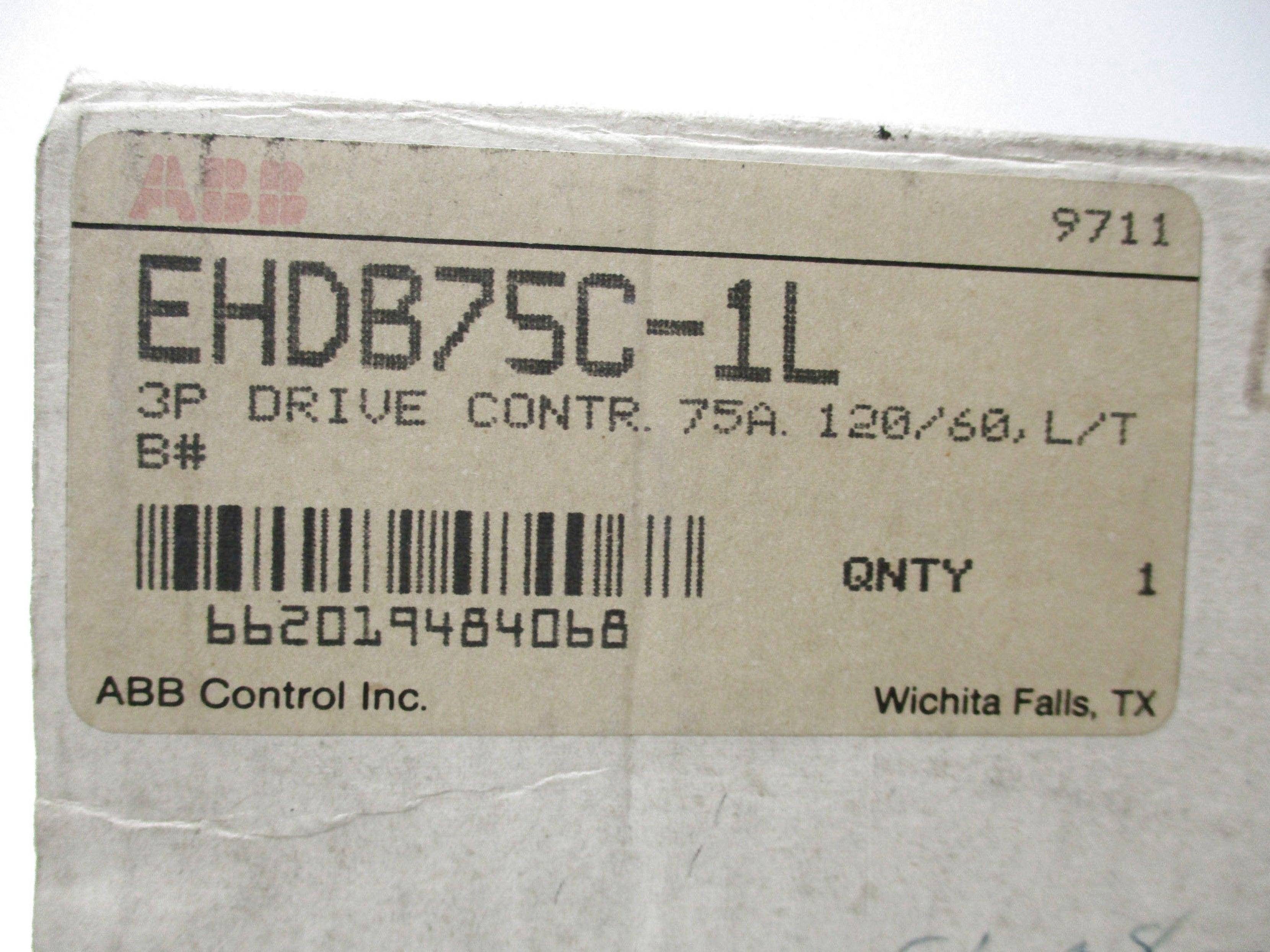 ABB EHDB75C-1L NSMP