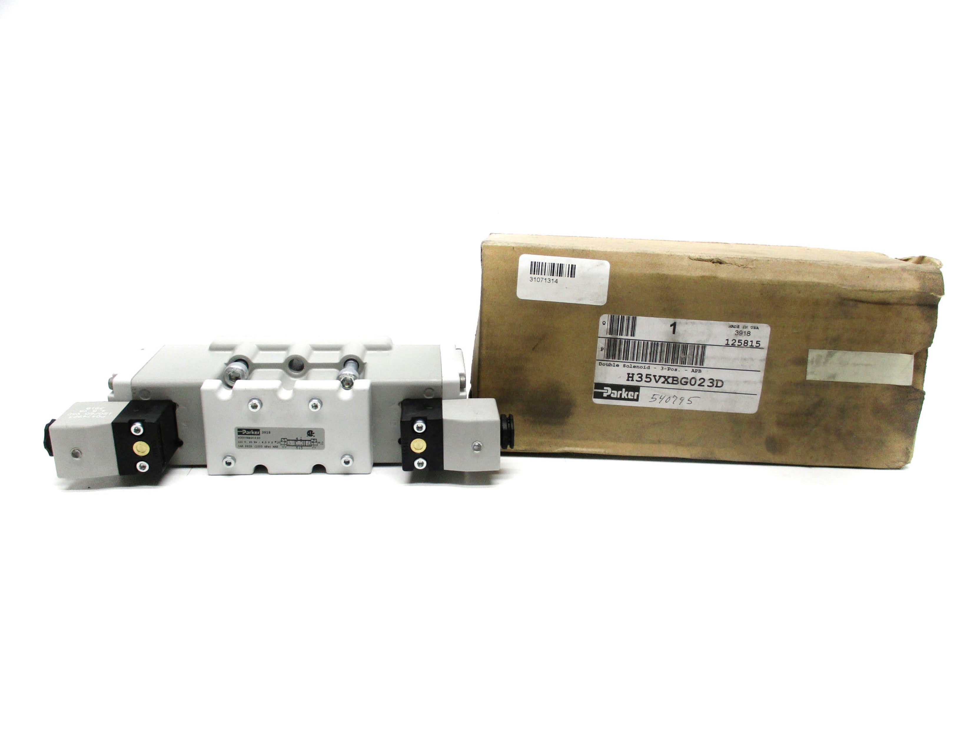 PARKER H35VXBG023D 120VAC 145PSIG NSMP