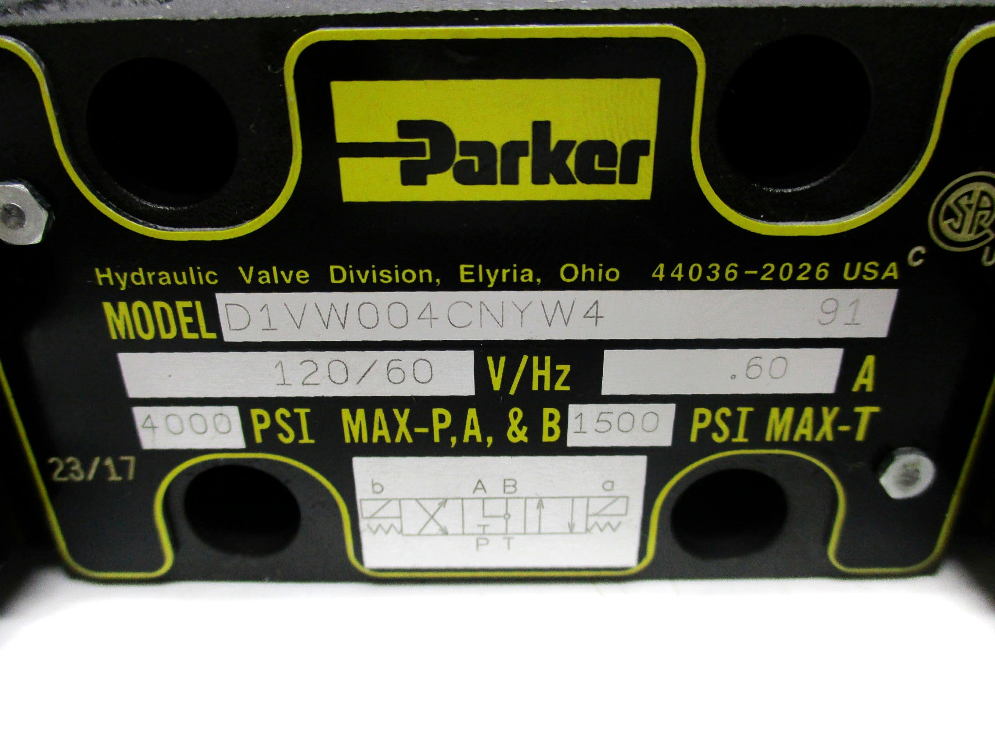 PARKER D1VW004CNYW4 NSMP