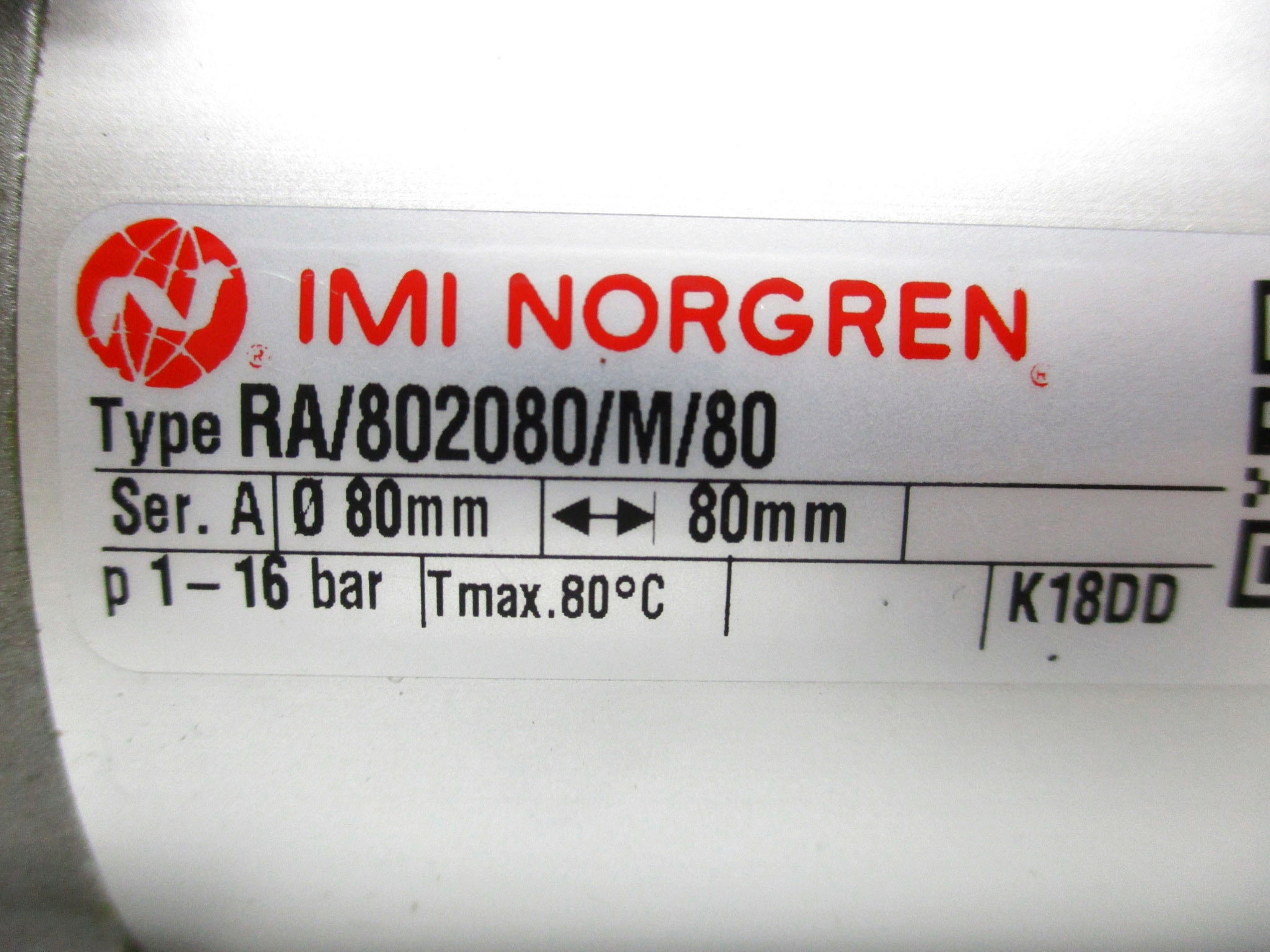 IMI NORGREN RA/802080/M/80 SER. A ( AS PICTURED) NSNP