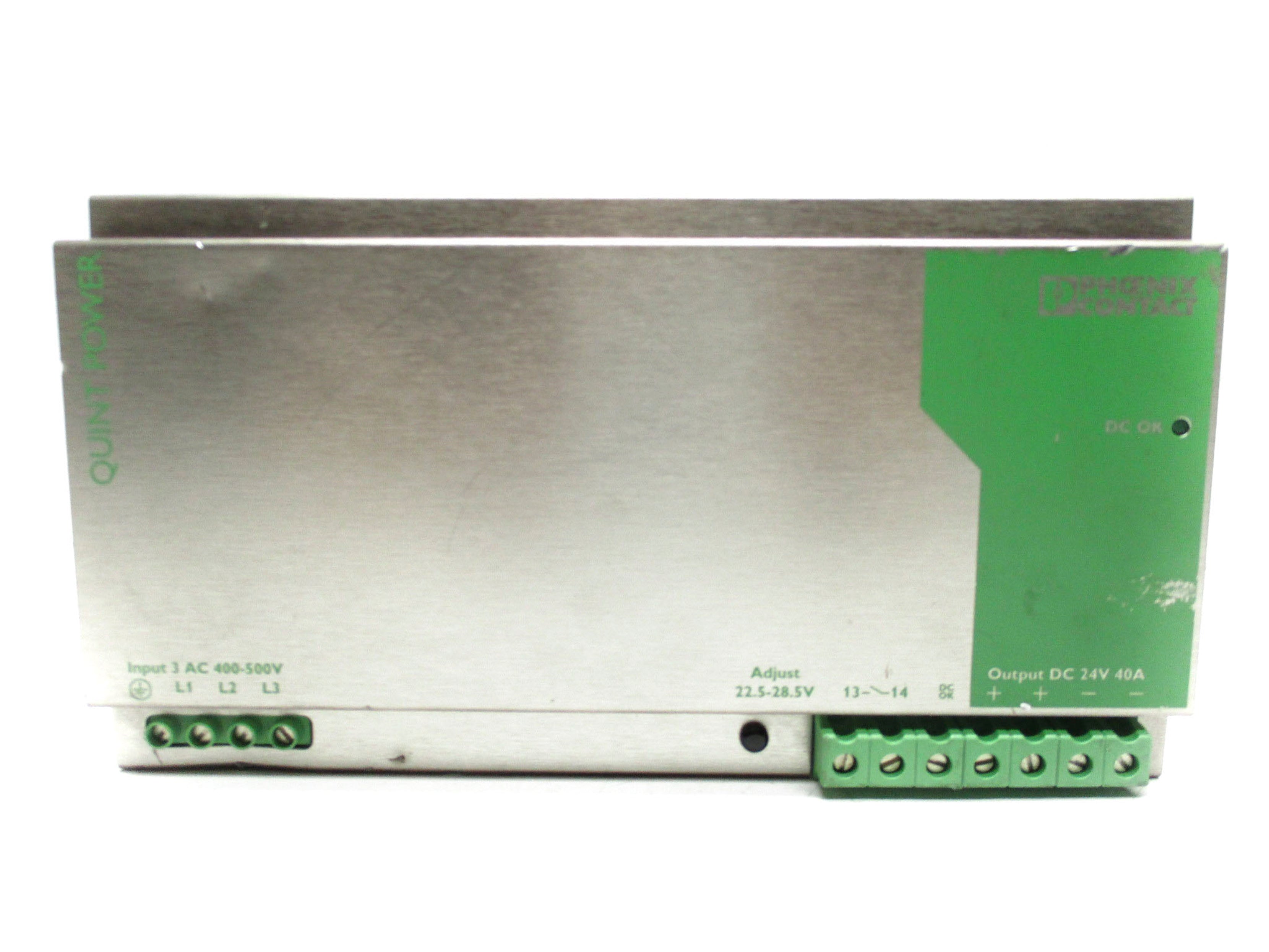 PHOENIX CONTACT QUINT-PS-3X400-500AC/24DC/40 2938646 400-500VAC 2.8-2.2A NSNP