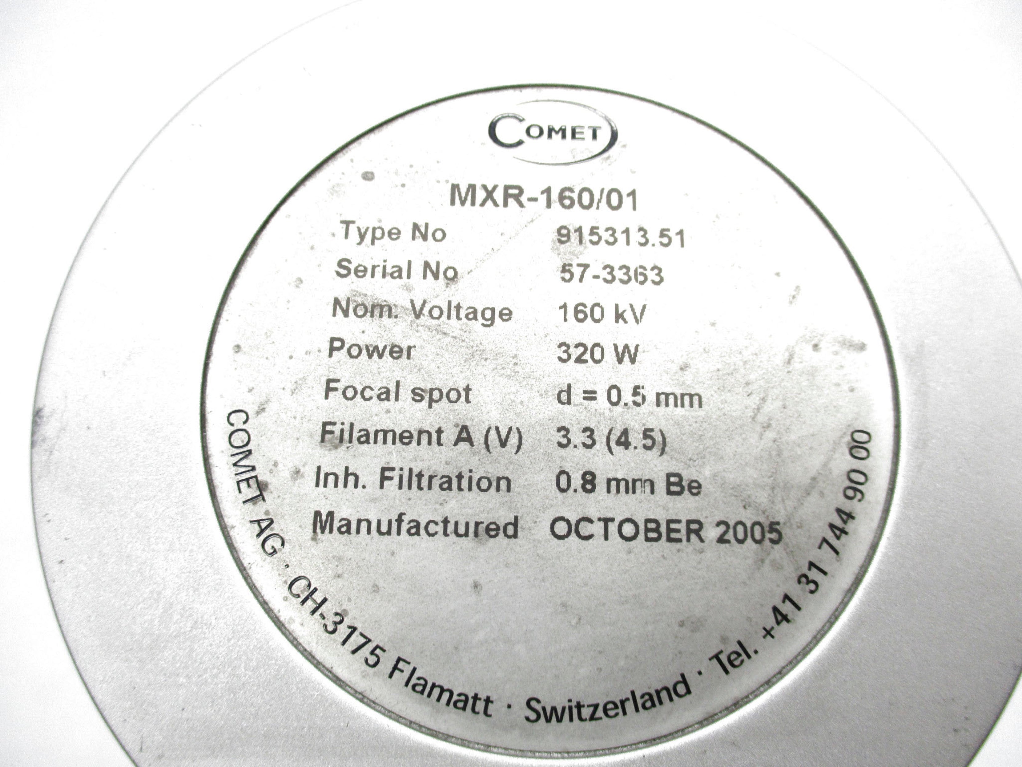 COMET MXR-160/01 UNMP