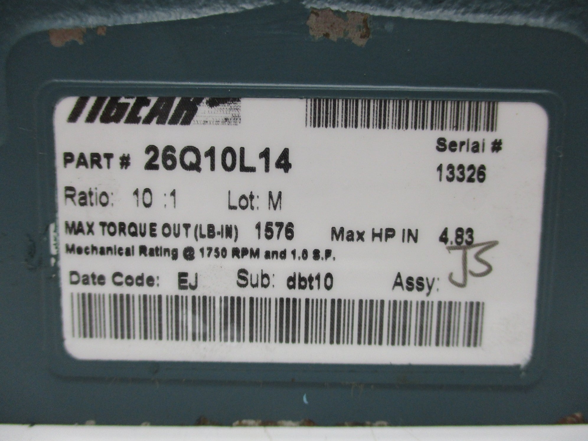 TIGEAR 26Q10L14 NSNP