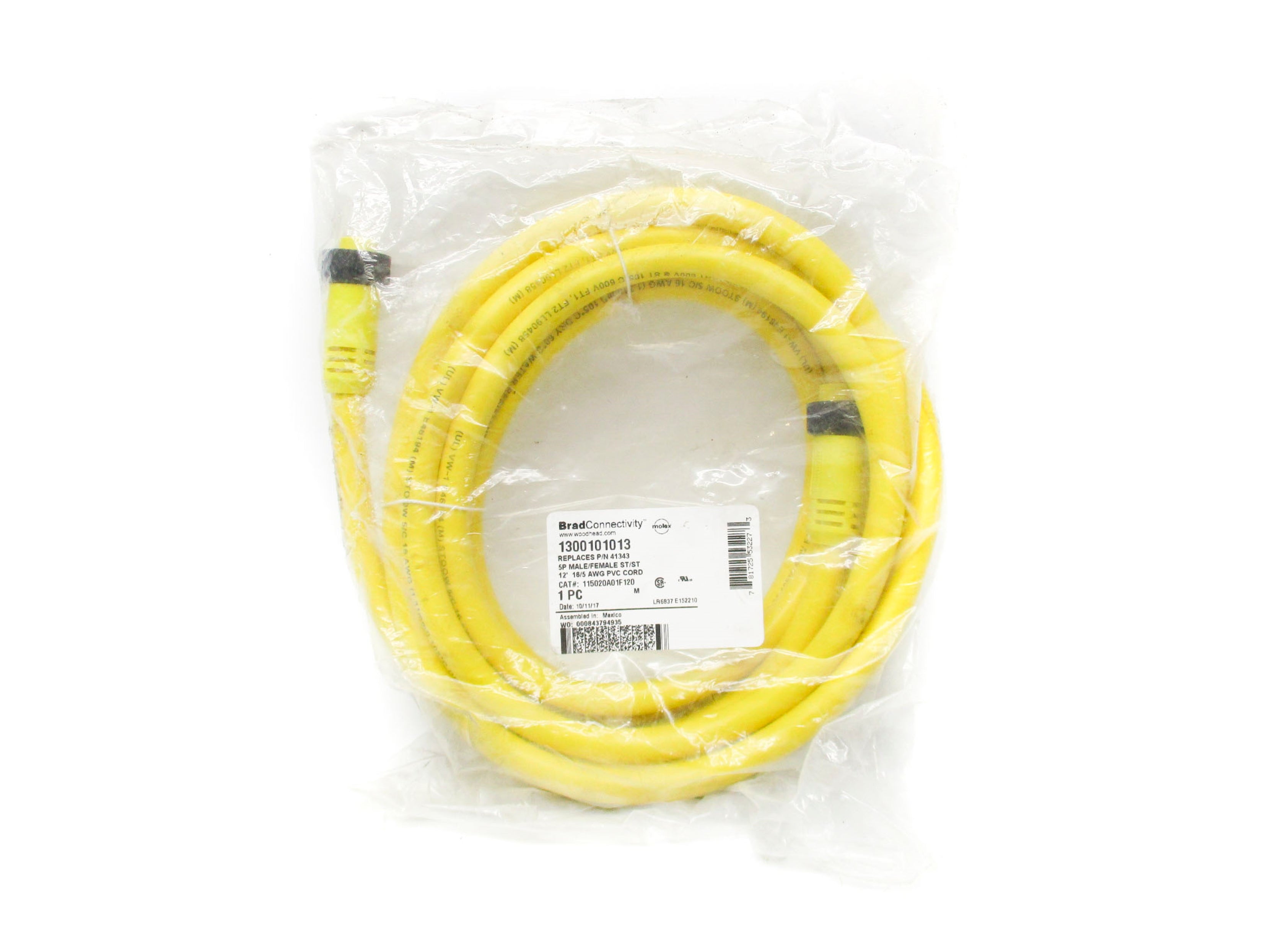 WOODHEAD 115020A01F120 NSMP