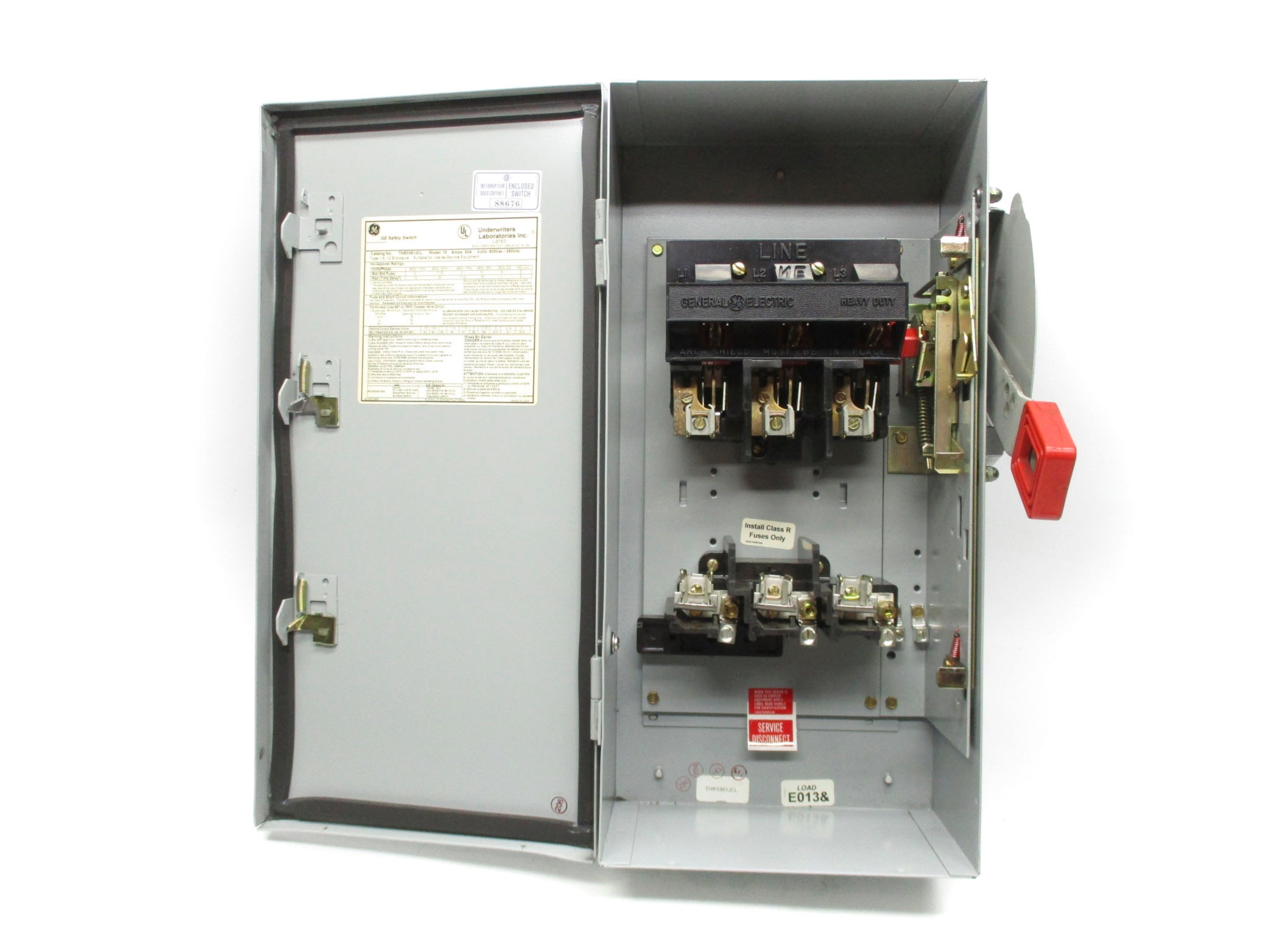 GENERAL ELECTRIC THR3361JCL UNMP
