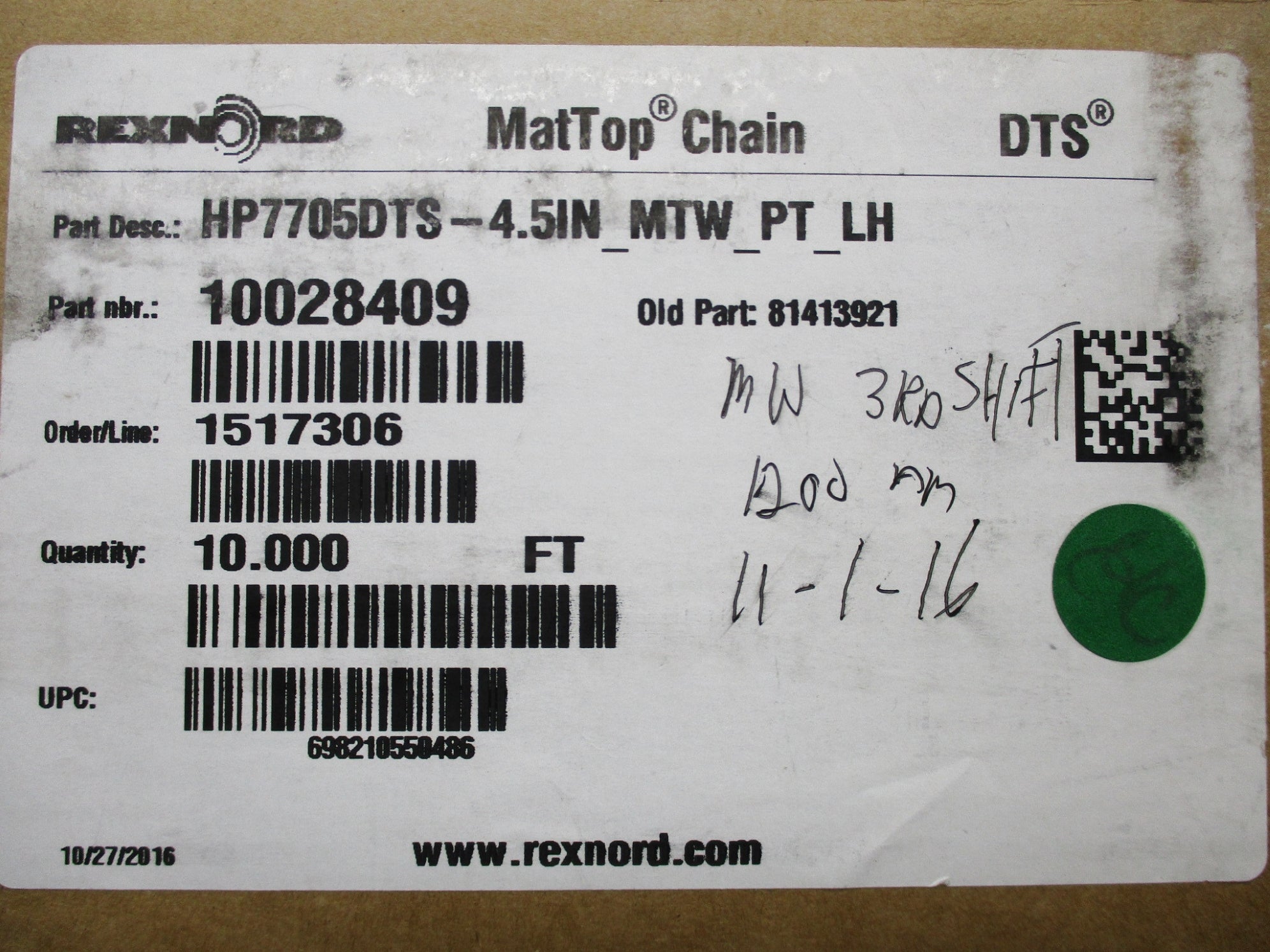 REXNORD 10028409 NSMP