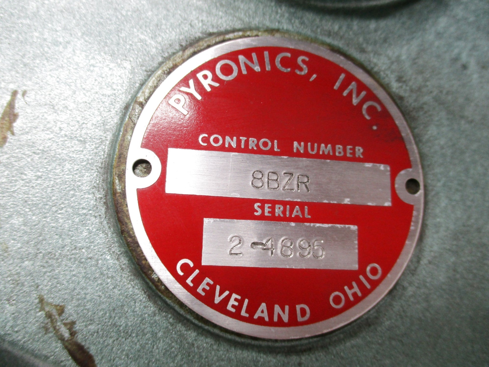 PYRONICS 8BZR NSNP