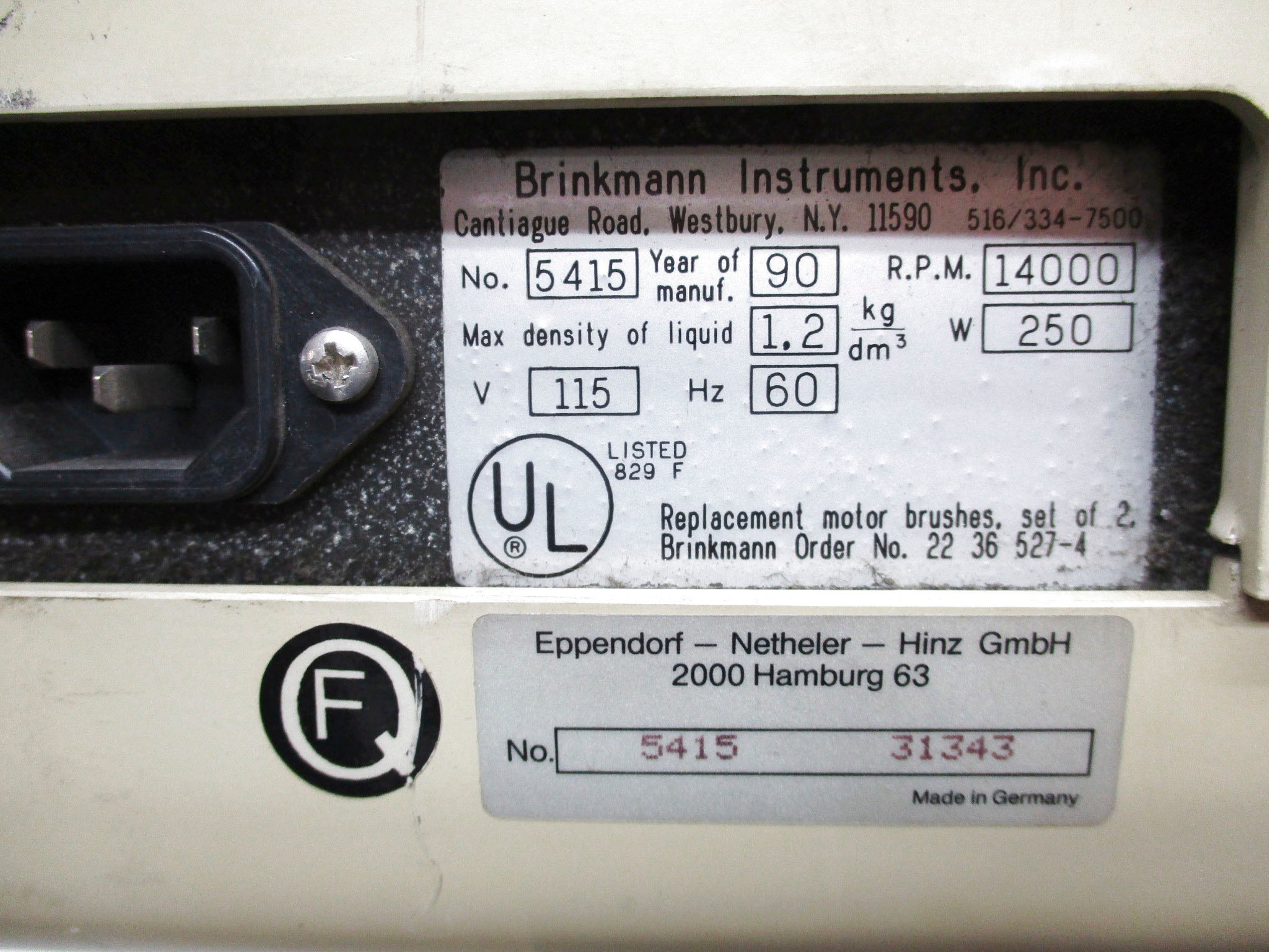 BRINKMANN 5415 UNMP